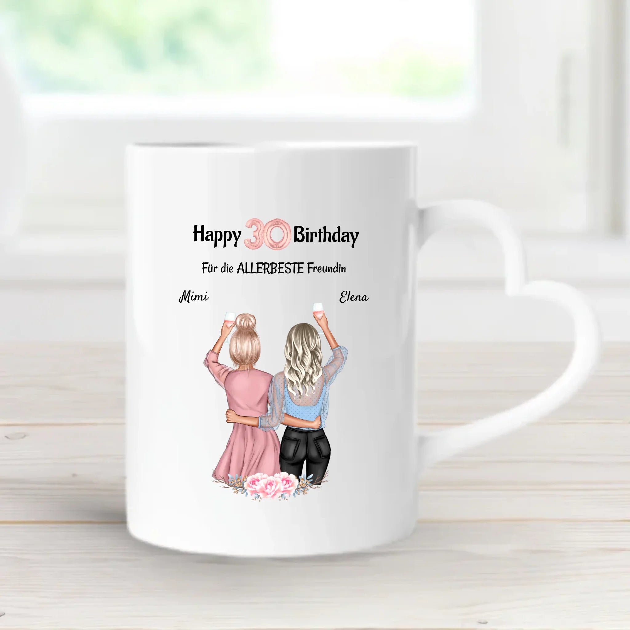 Beste Freundinnen Geschenk 30 Geburtstag Tasse - Cantty