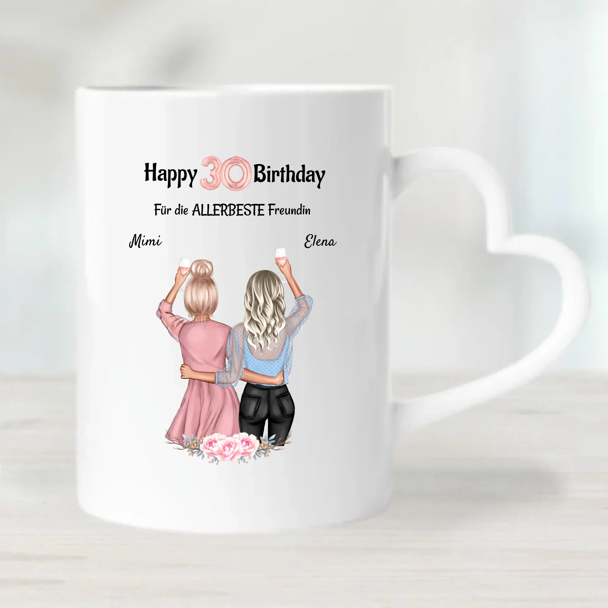 Beste Freundinnen Geschenk 30 Geburtstag Tasse - Cantty