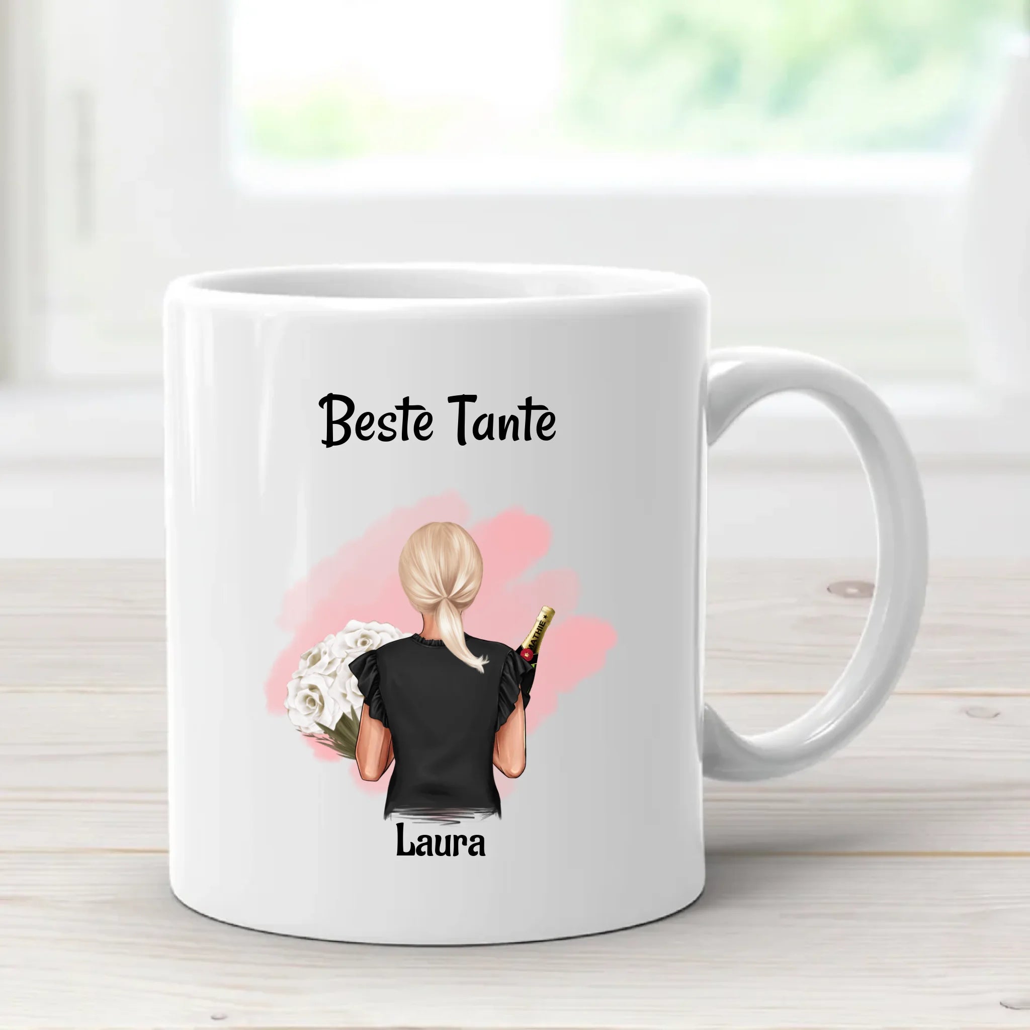 Beste Tante Tasse Geschenk personalisiert - Cantty