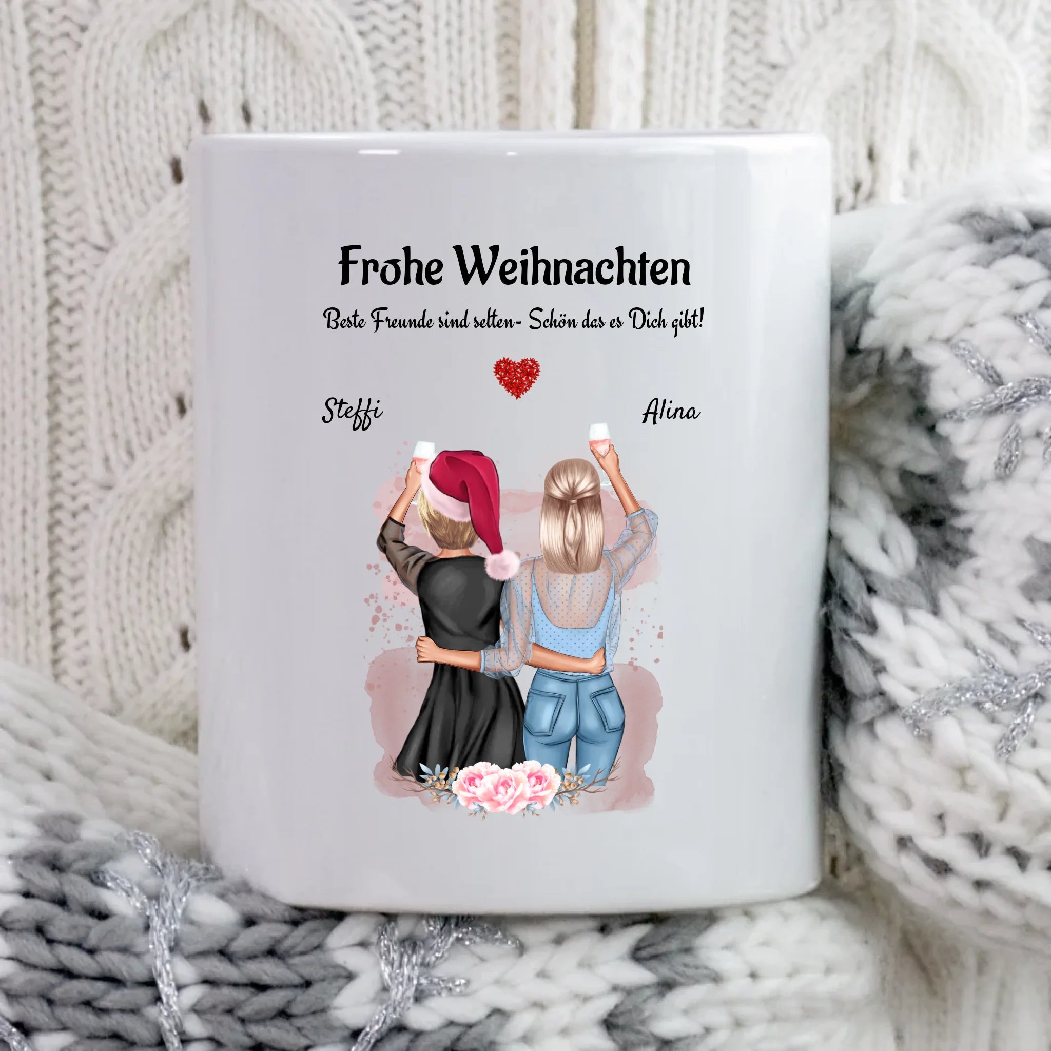 BFF Weihnachtsgeschenk Tasse beste Freundin - Cantty