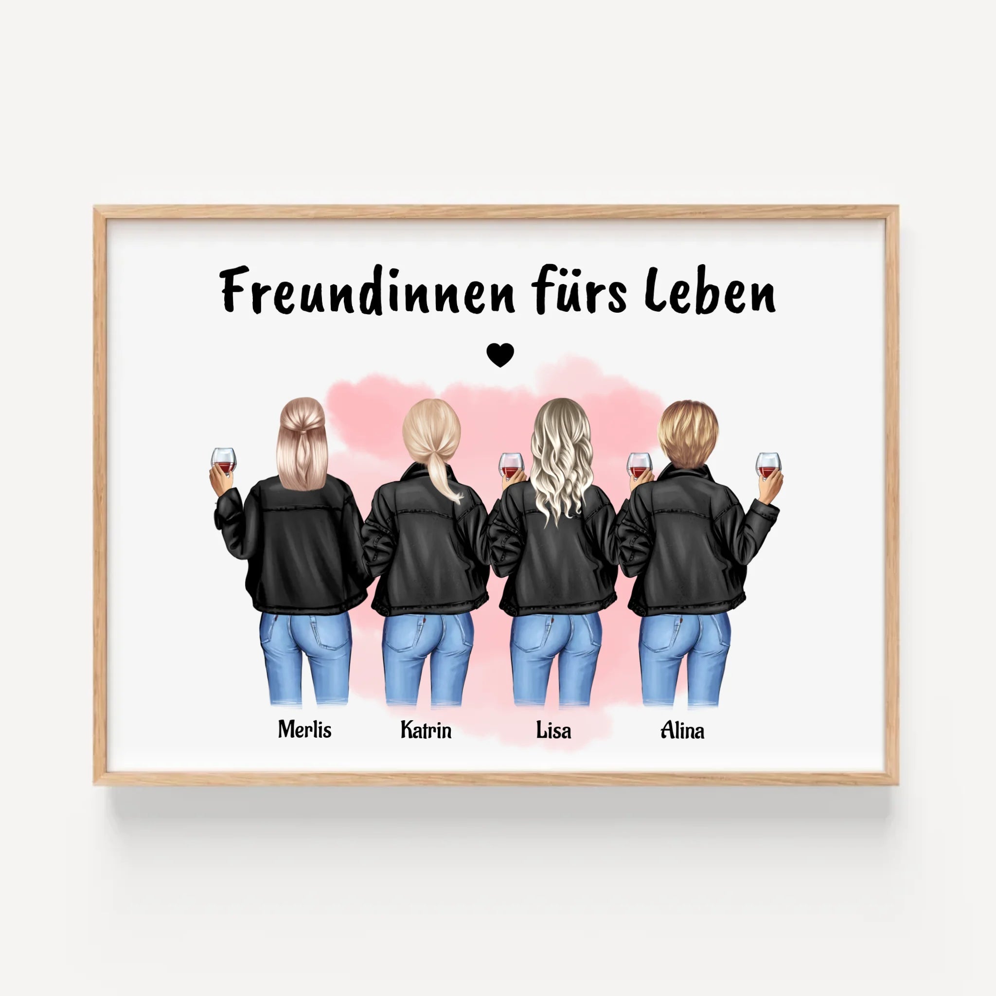 Bild Geschenk 4 Freundinnen gestalten - Cantty