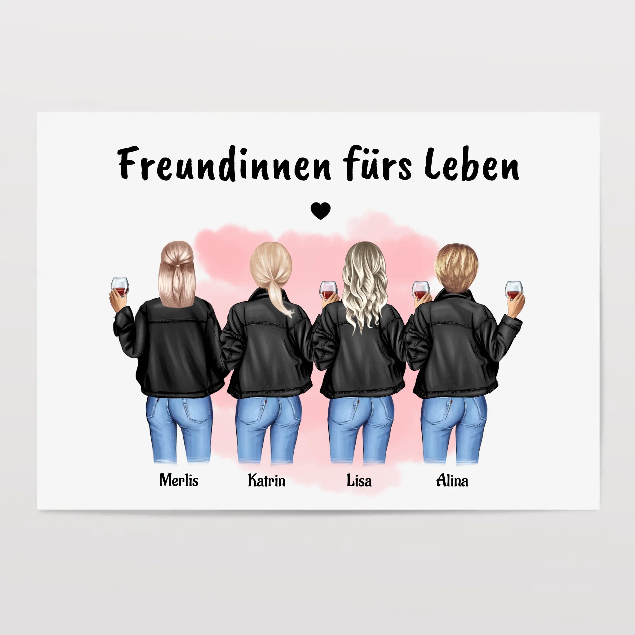 Bild Geschenk 4 Freundinnen gestalten - Cantty