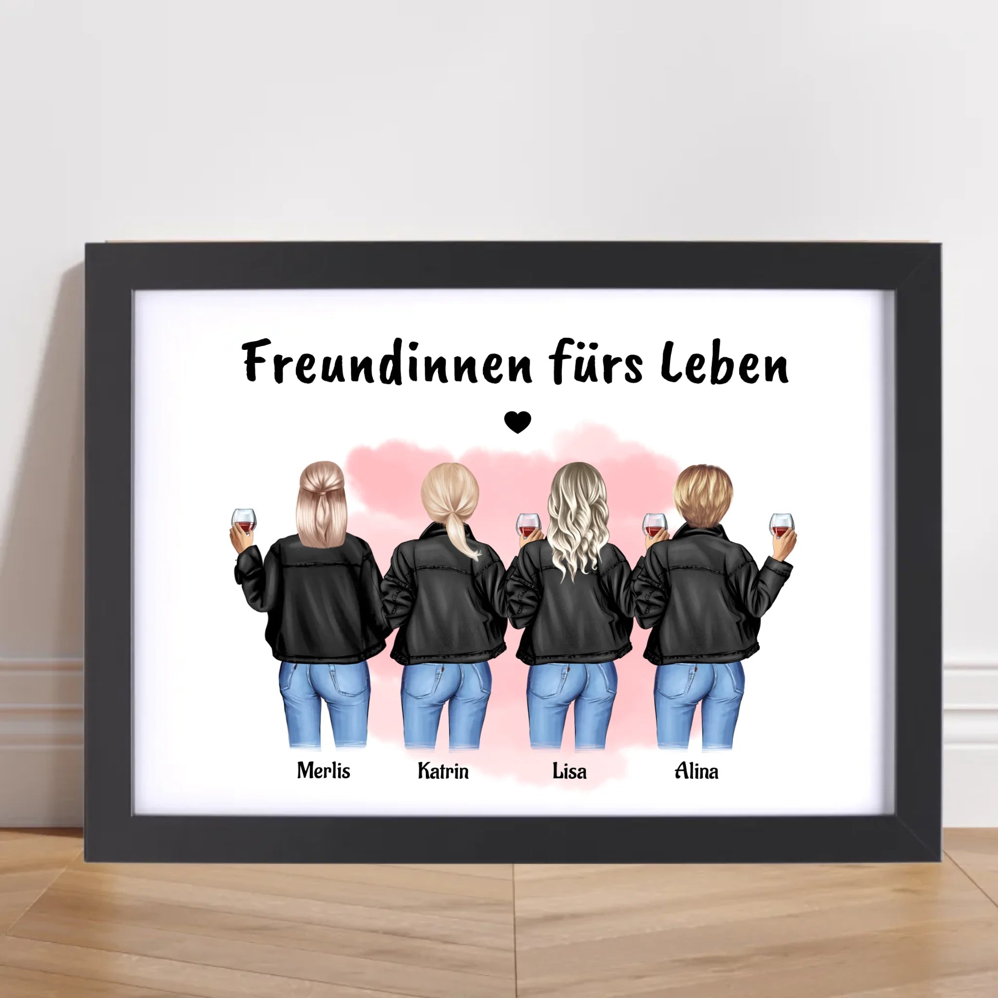 Bild Geschenk 4 Freundinnen gestalten - Cantty