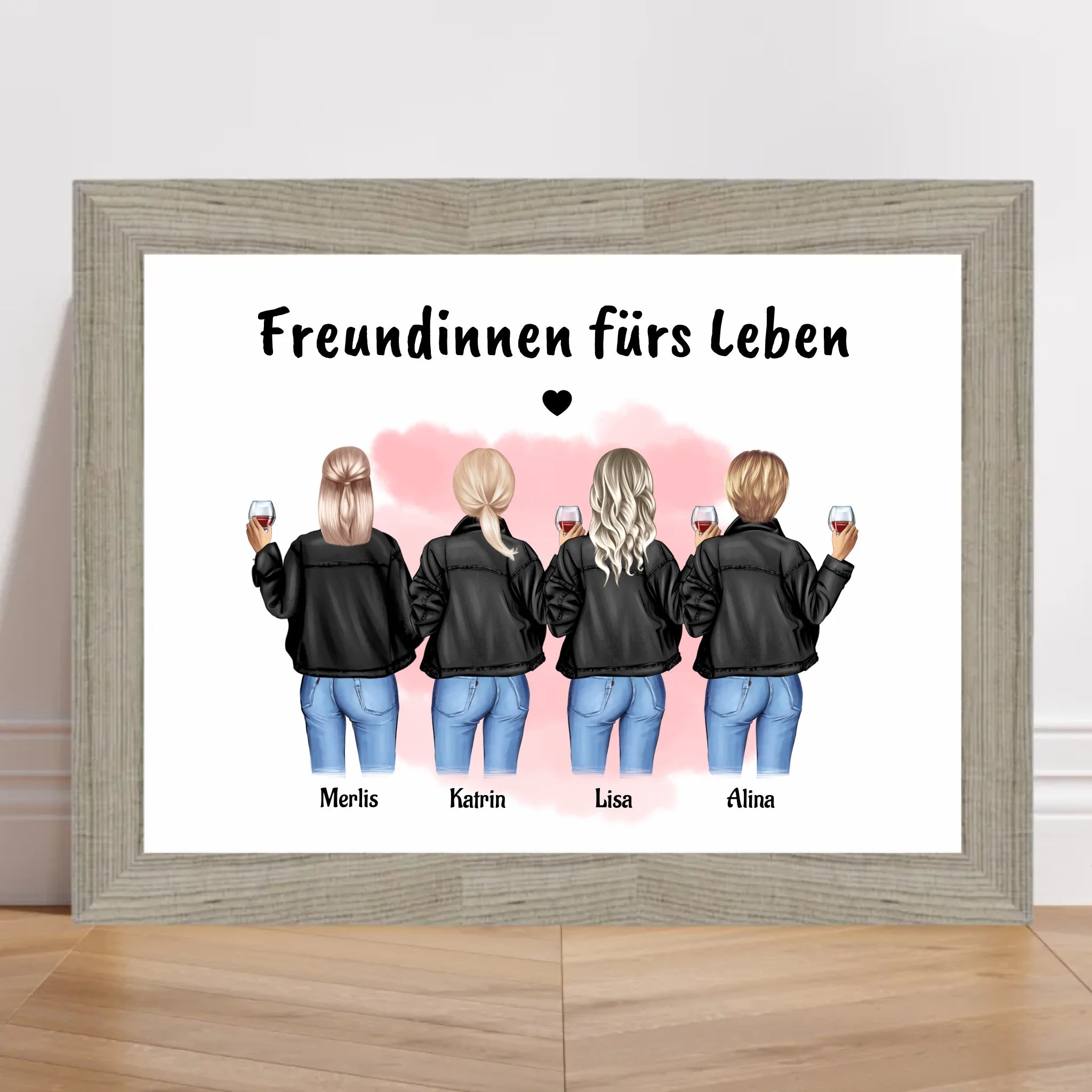 Bild Geschenk 4 Freundinnen gestalten - Cantty