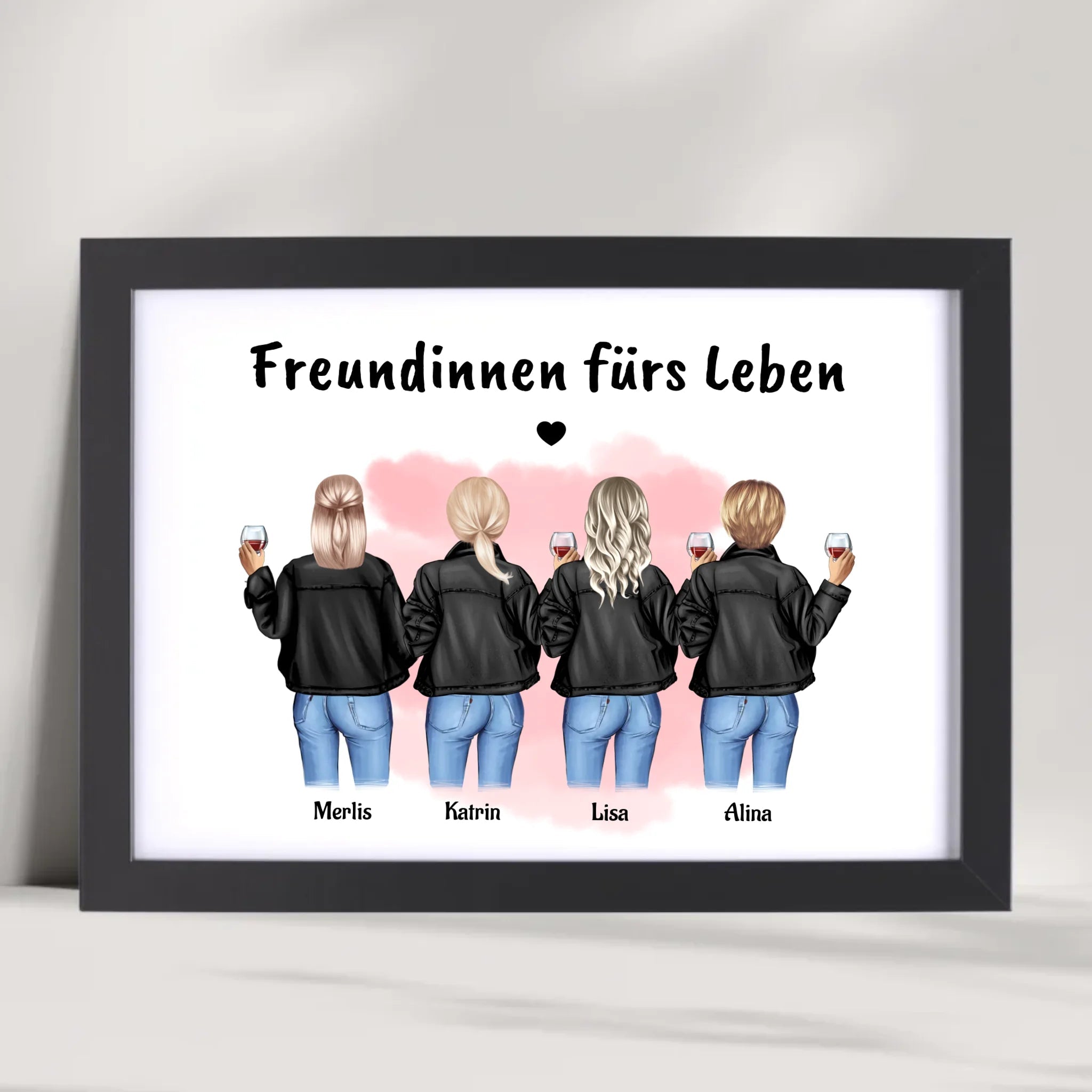 Bild Geschenk 4 Freundinnen gestalten - Cantty