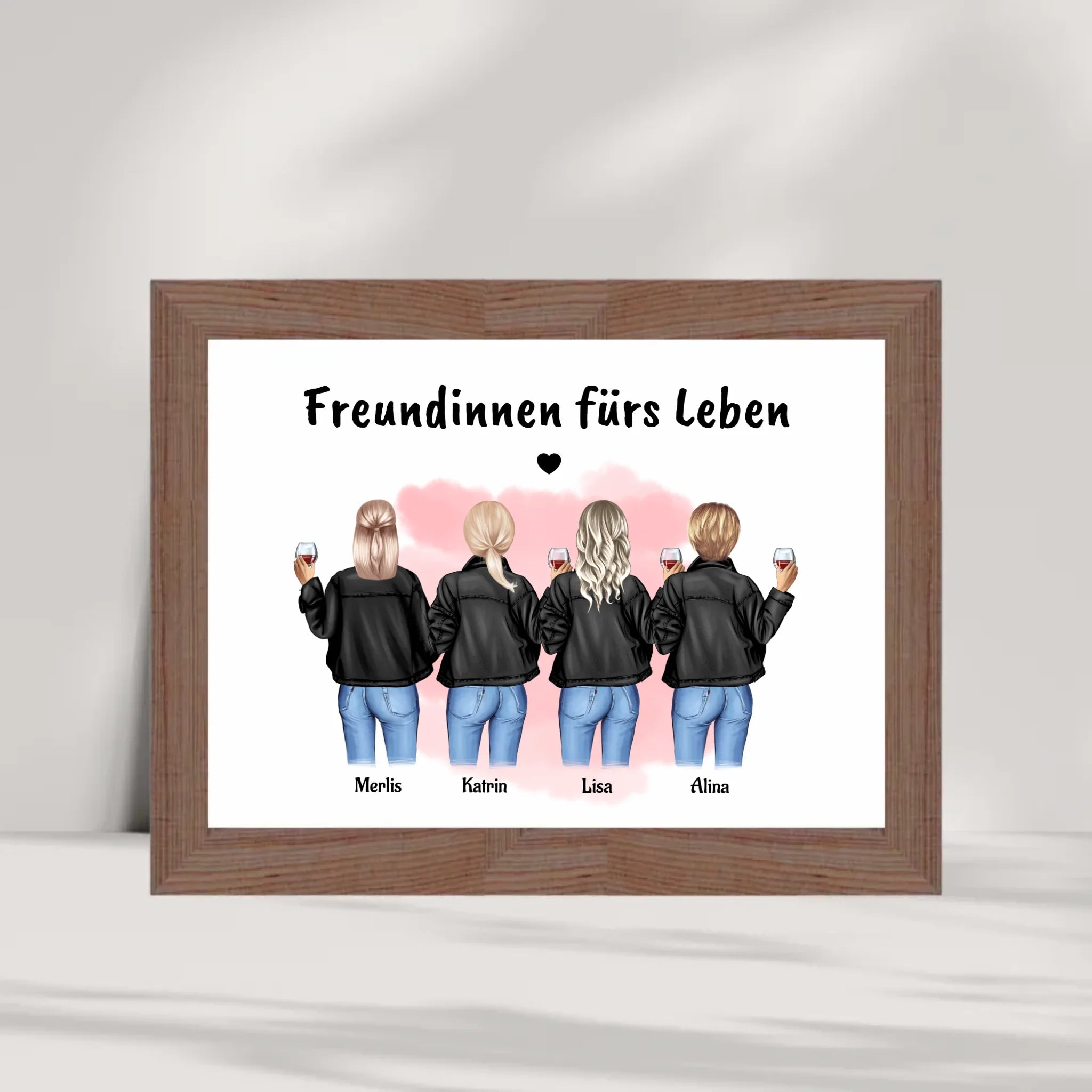 Bild Geschenk 4 Freundinnen gestalten - Cantty