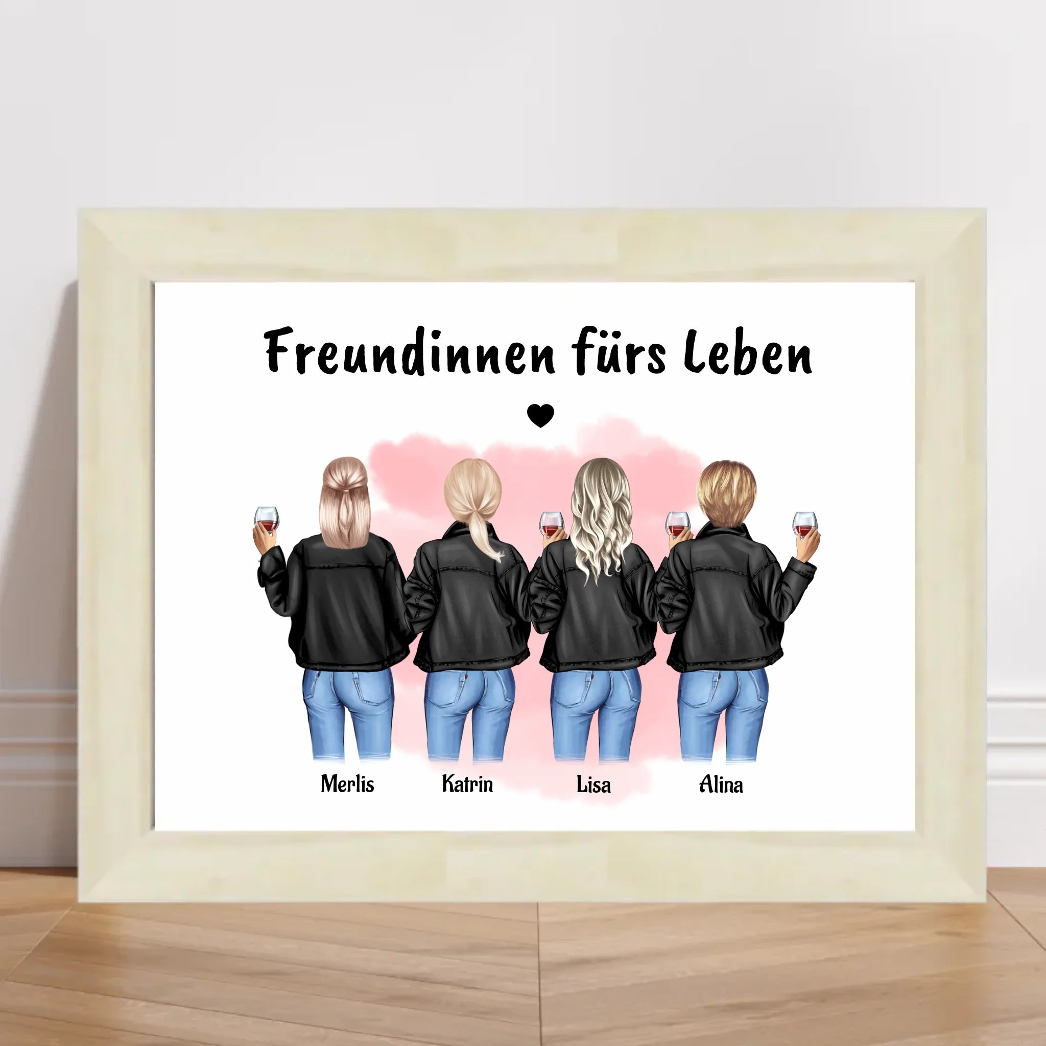 Bild Geschenk 4 Freundinnen gestalten - Cantty