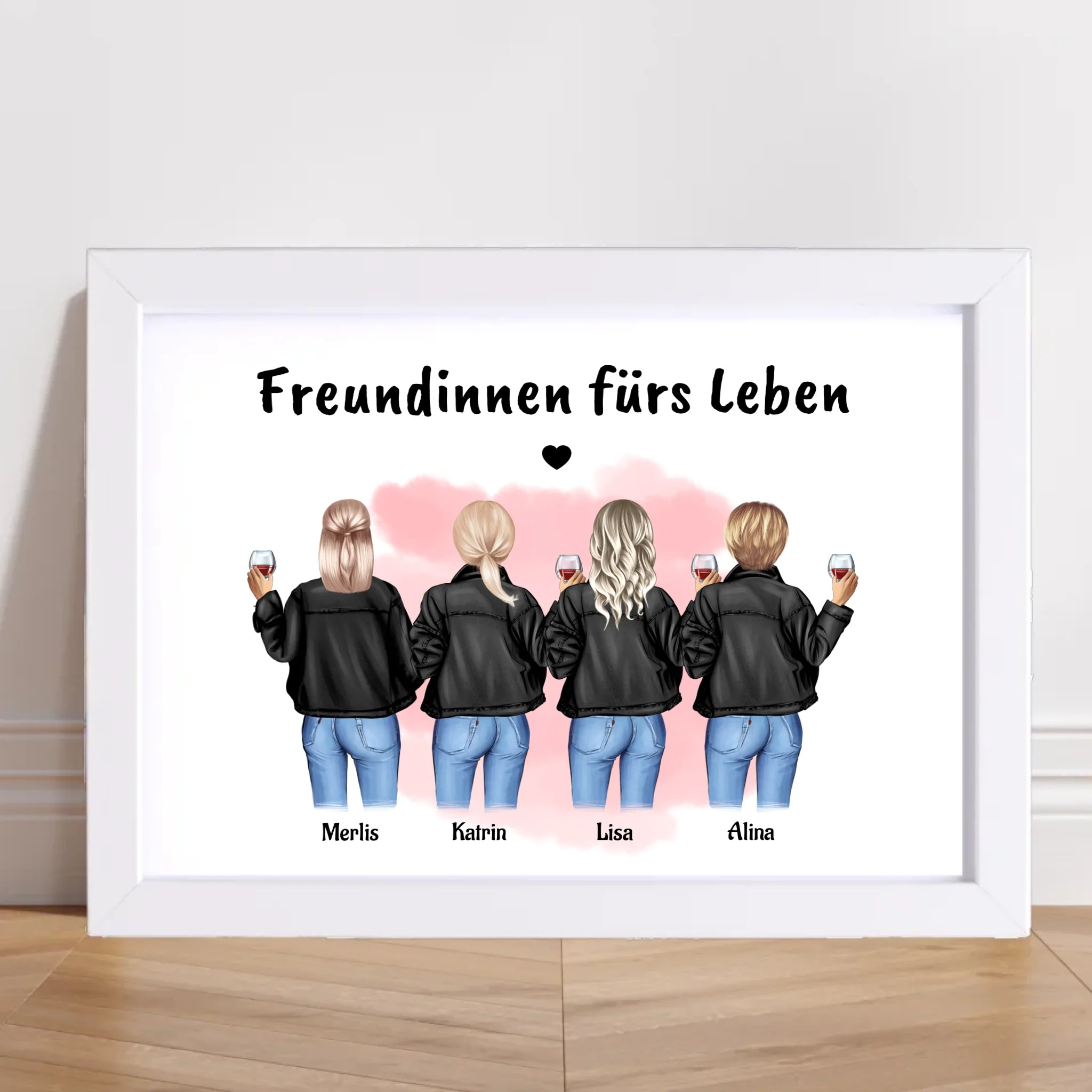 Bild Geschenk 4 Freundinnen gestalten - Cantty