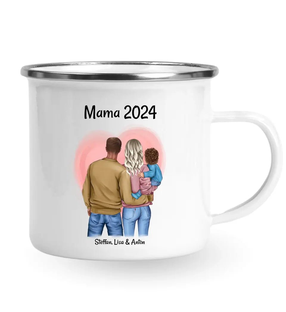 Erster Muttertagsgeschenk Tasse personalisiert - Cantty