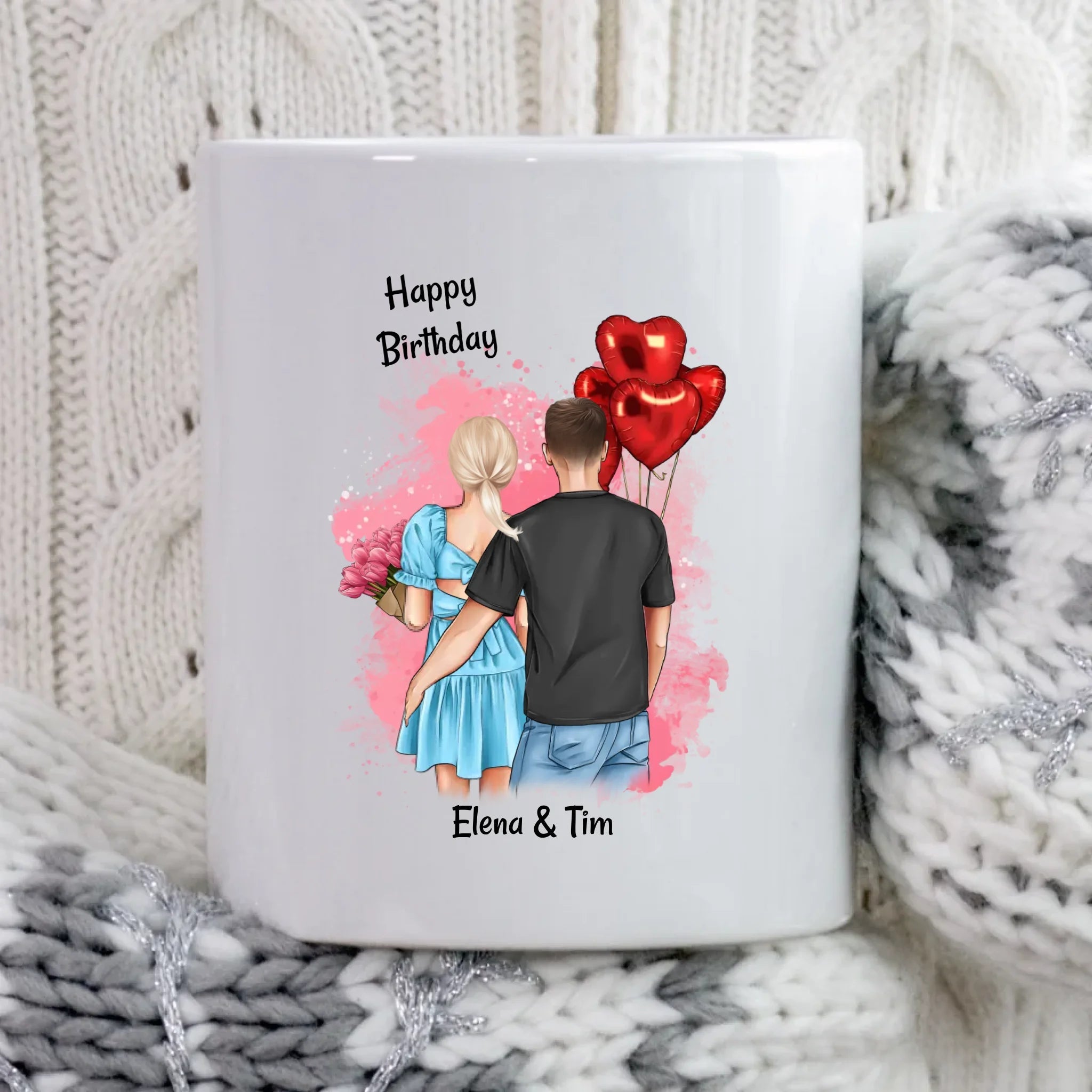 Freundin Geburtstag Geschenk Tasse gestalten - Cantty