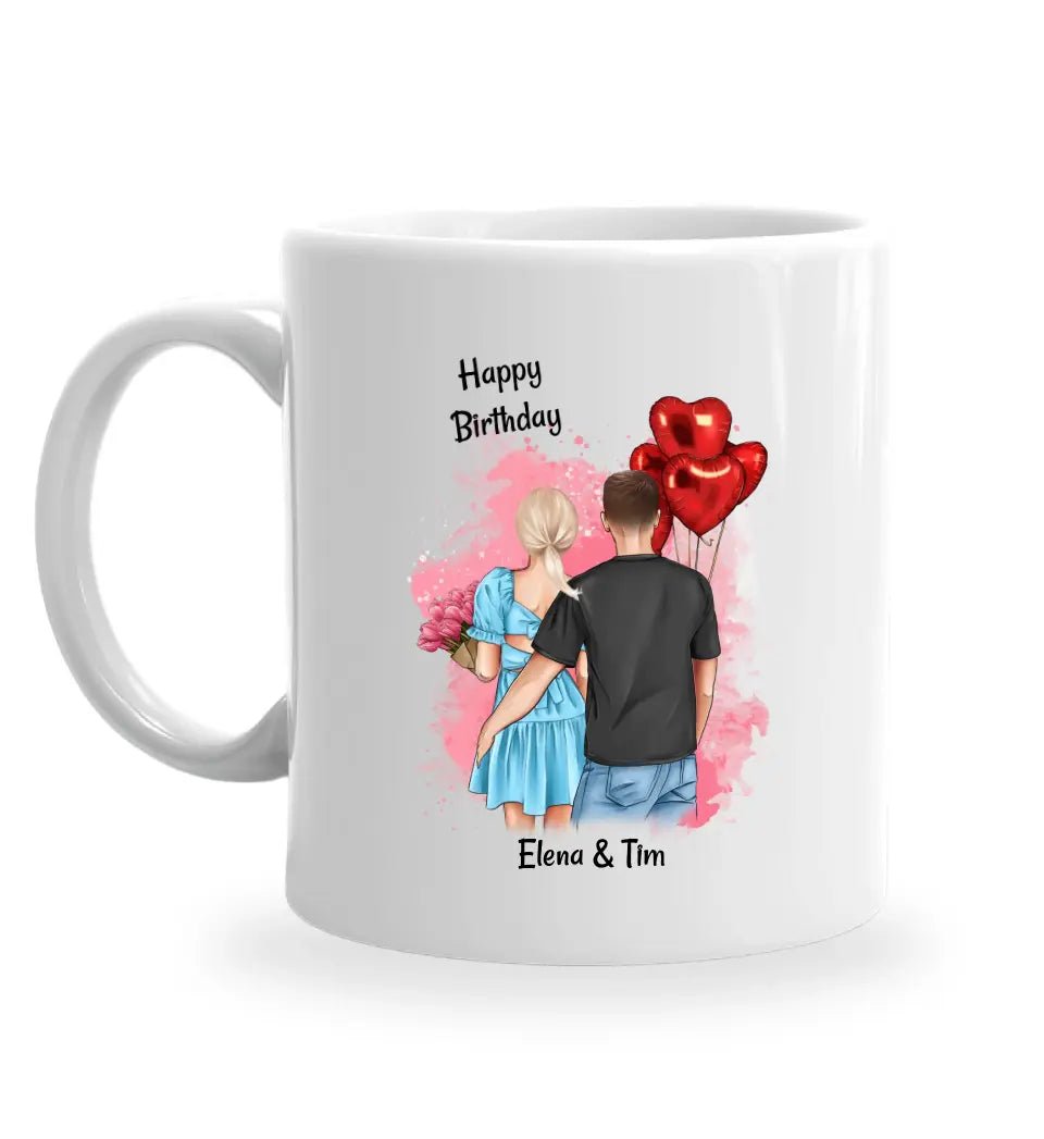 Freundin Geburtstag Geschenk Tasse gestalten - Cantty