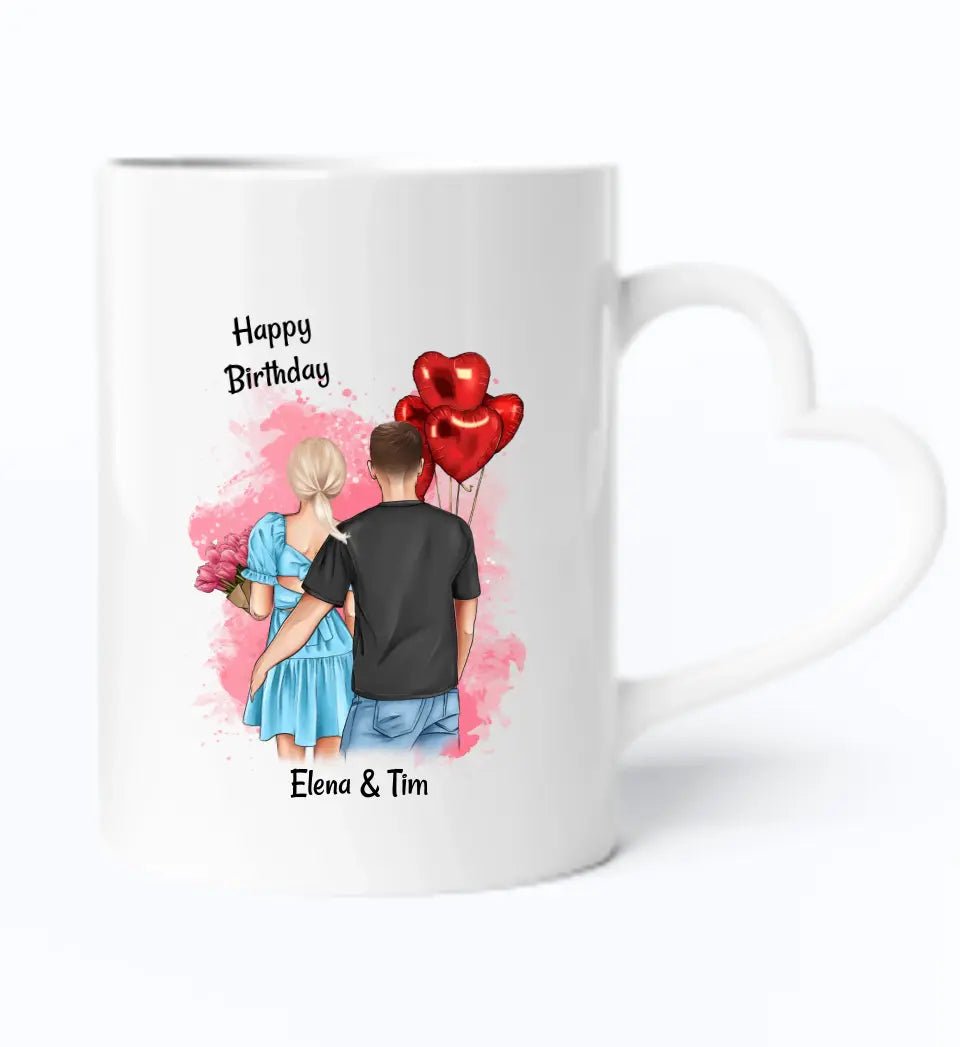 Freundin Geburtstag Geschenk Tasse gestalten - Cantty