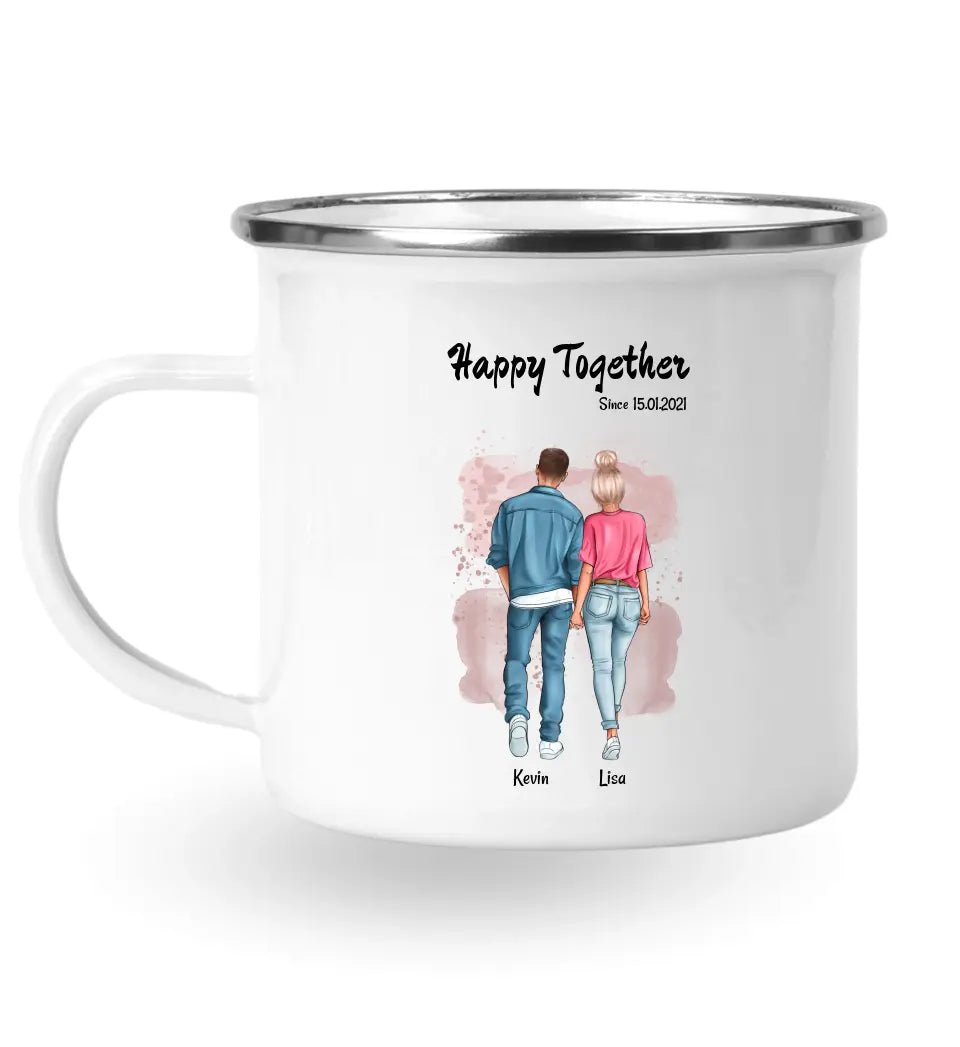 Freundin Jahrestag Tasse Geschenk von Freund personalisiert - Cantty