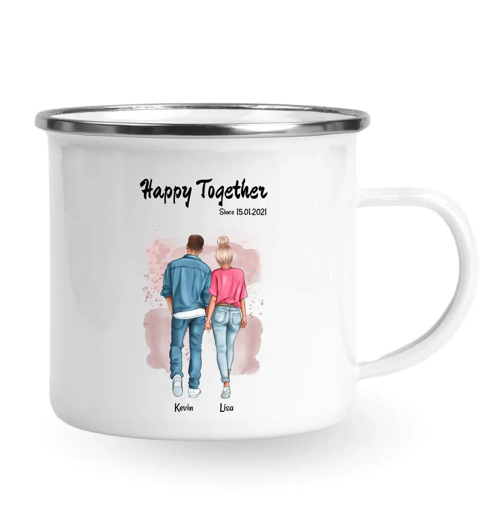 Freundin Jahrestag Tasse Geschenk von Freund personalisiert - Cantty