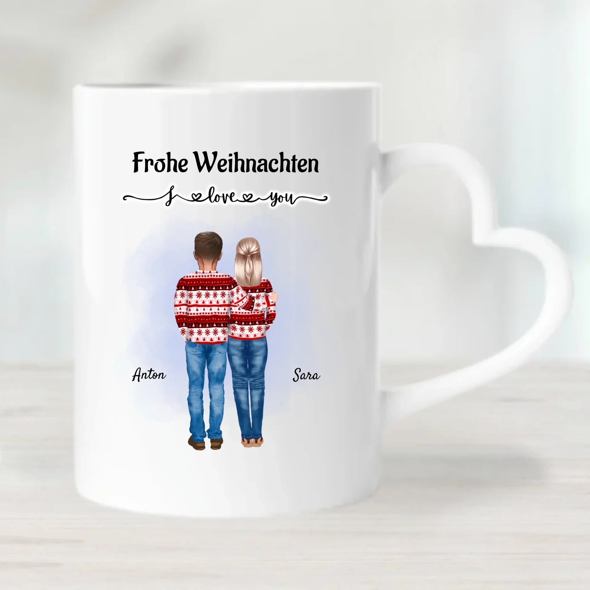 Frohe Weihnachten Tasse Oama Opa Geschenk - Cantty