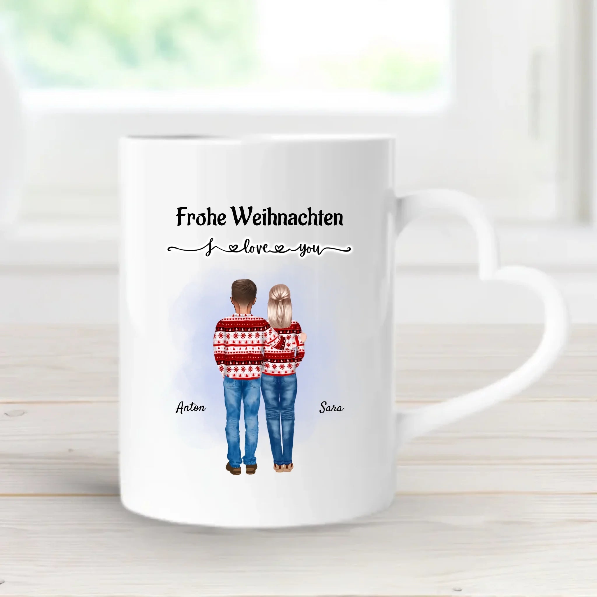 Frohe Weihnachten Tasse Oama Opa Geschenk - Cantty