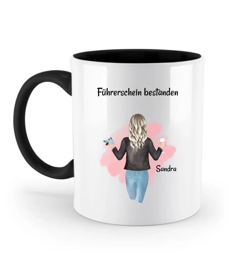 Führerschein bestanden Geschenk Tasse für Mädchen - Cantty