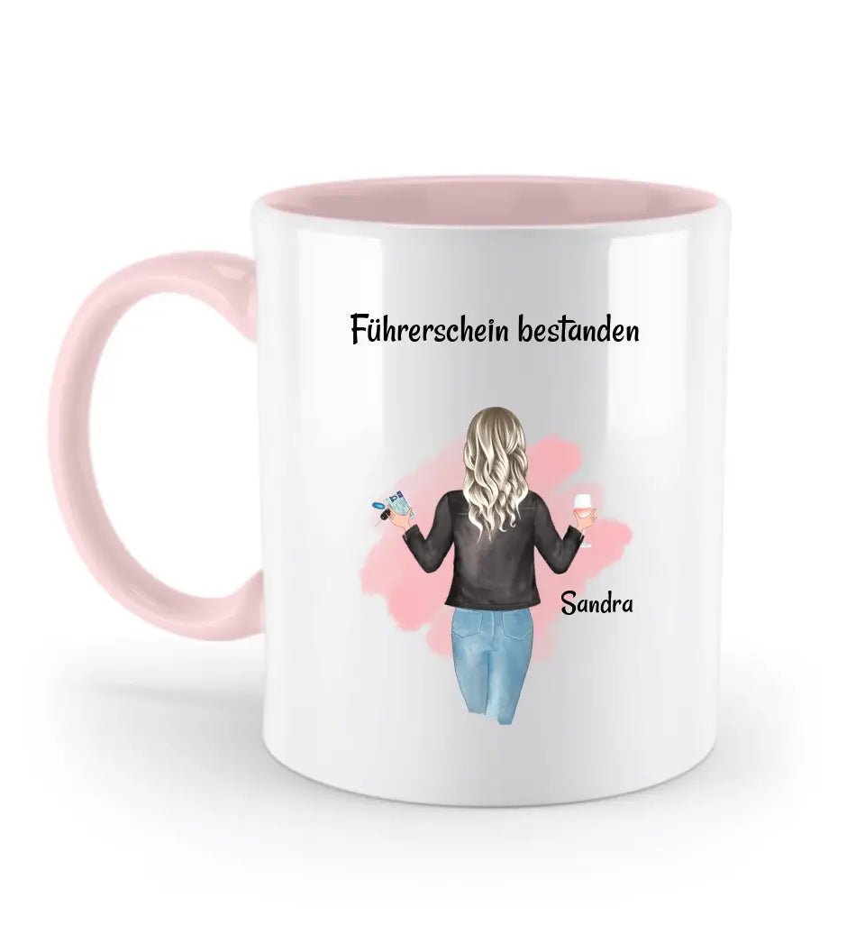 Führerschein bestanden Geschenk Tasse für Mädchen - Cantty