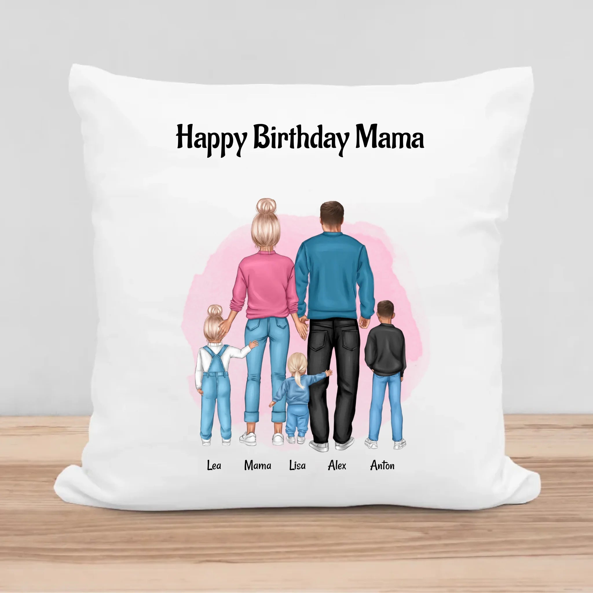 Geburtstag Geschenk für Mama personalisiertes Kissen - Cantty