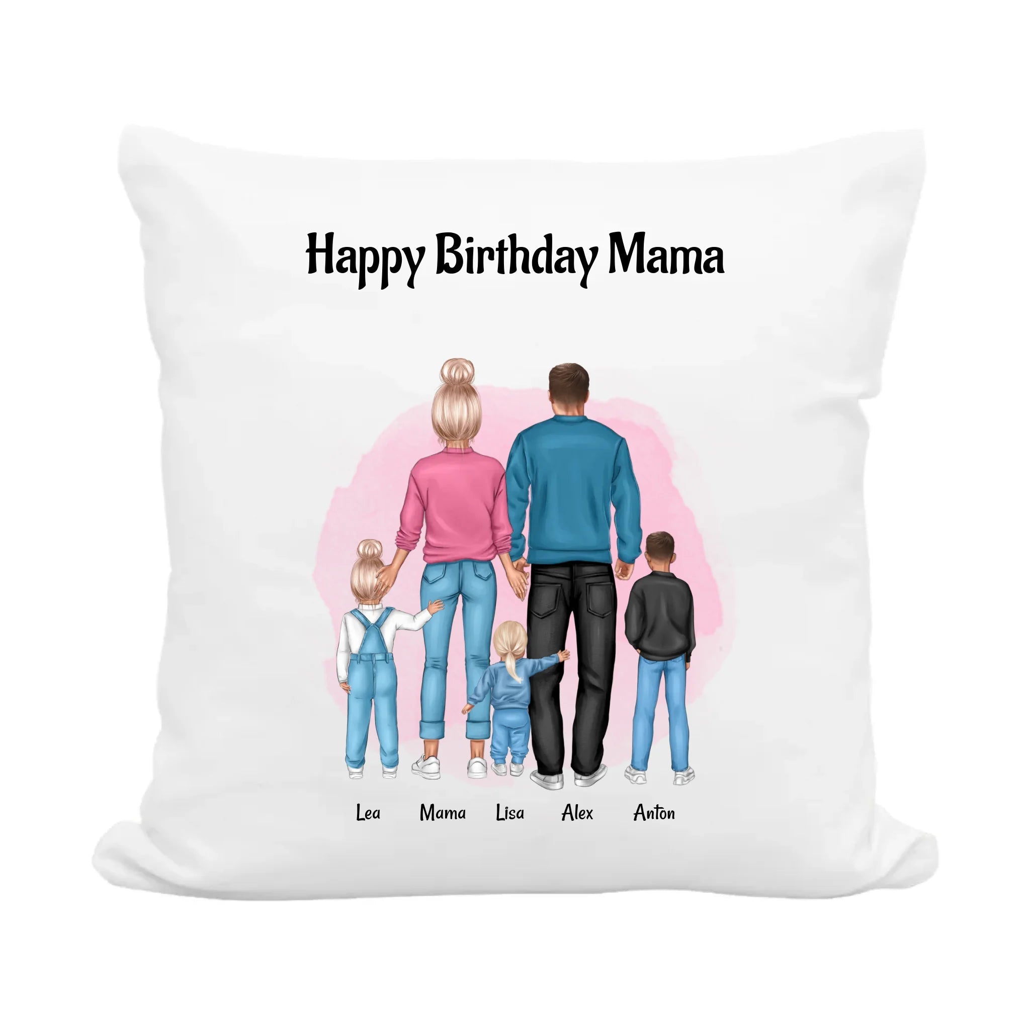 Geburtstag Geschenk für Mama personalisiertes Kissen - Cantty