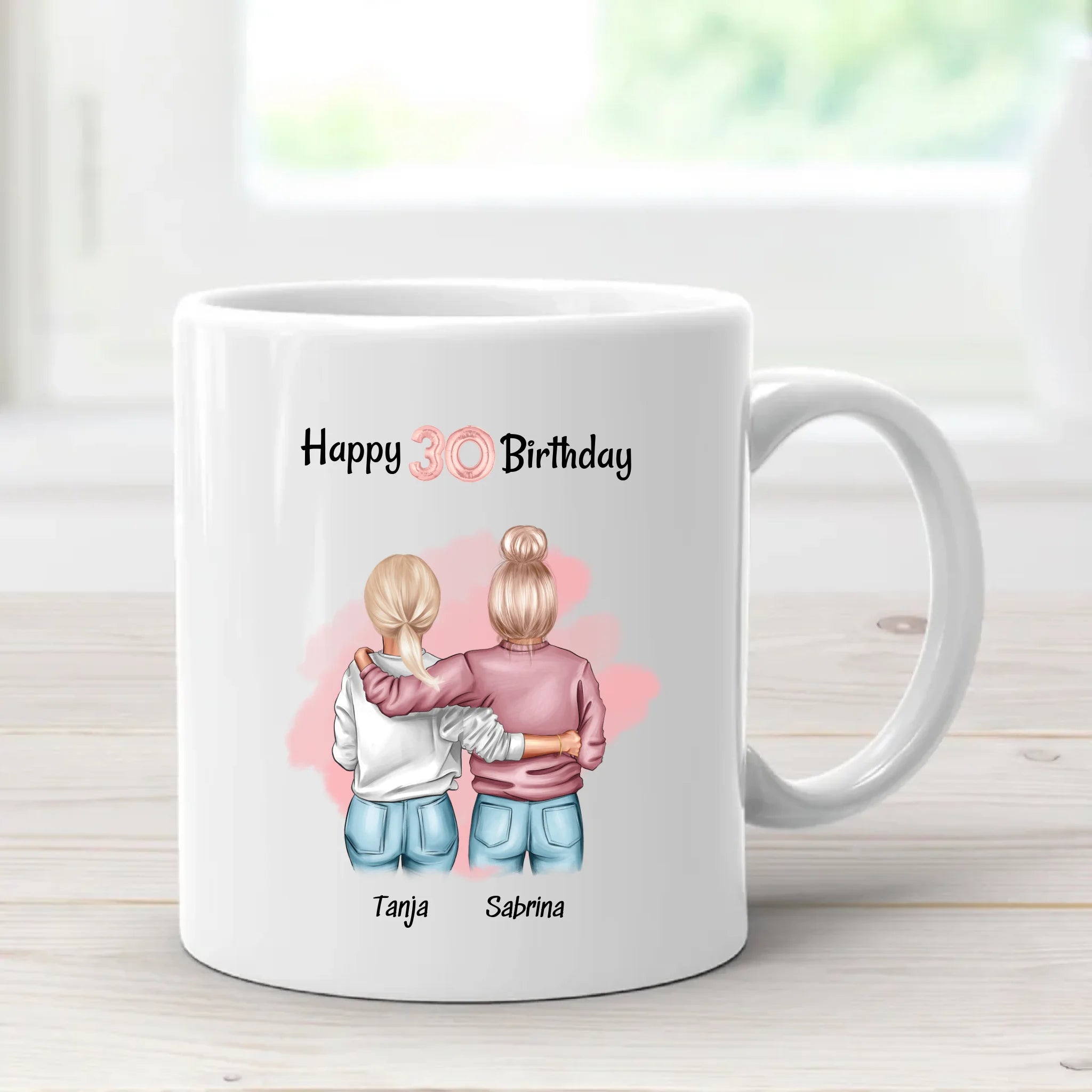 Geschenk 30 Geburtstag Beste Freundin Tasse - Cantty