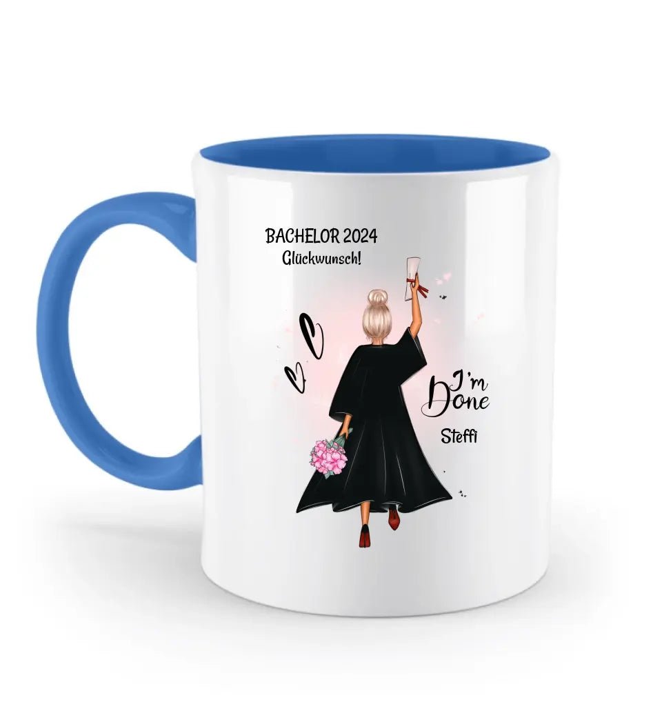 Geschenk Bachelor Tasse für Mädchen - Cantty