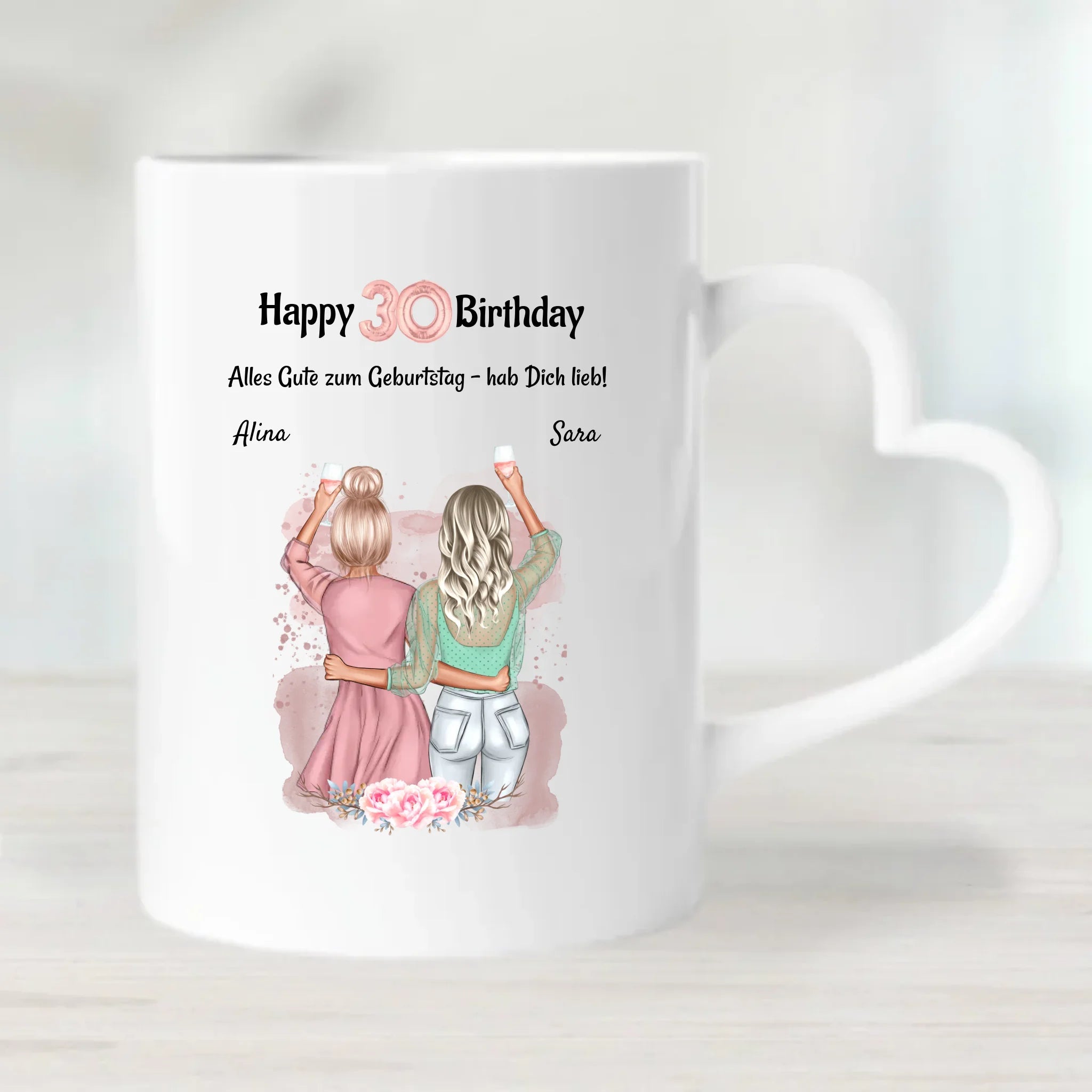 Geschenk für Tochter zum Geburtstag personalisierte Tasse - Cantty