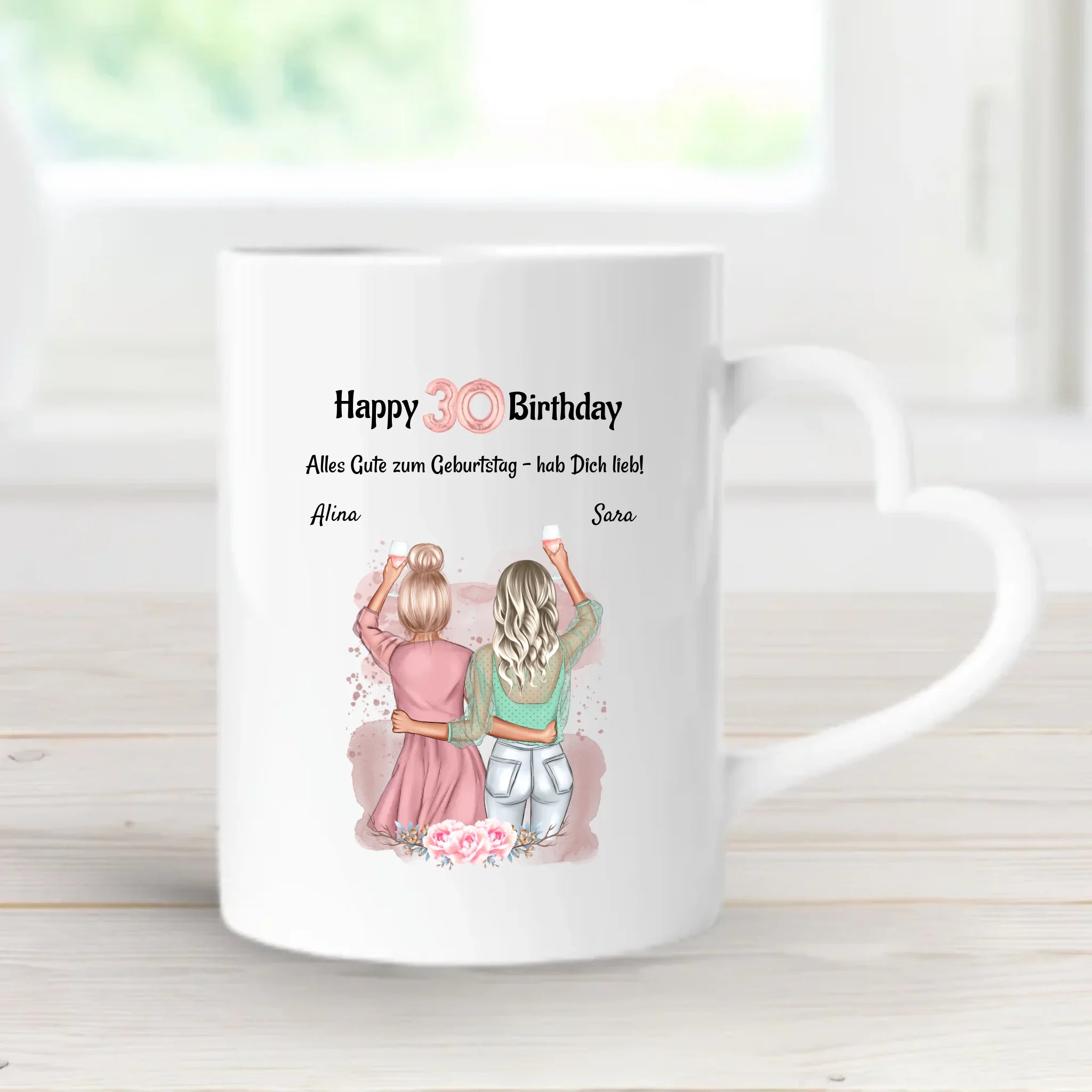 Geschenk für Tochter zum Geburtstag personalisierte Tasse - Cantty