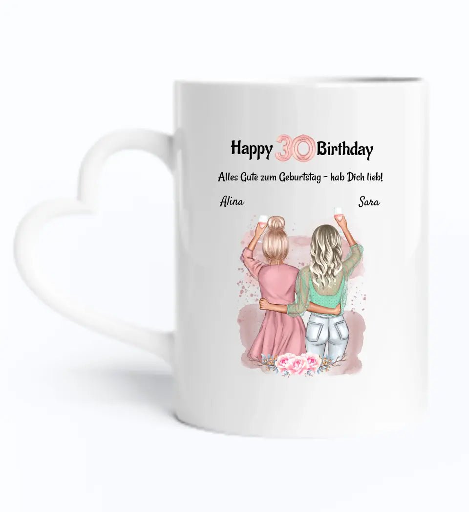 Geschenk für Tochter zum Geburtstag personalisierte Tasse - Cantty