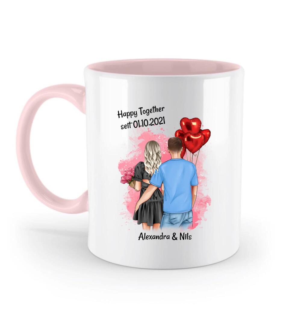 Geschenk Jahrestag Tasse personalisiert - Cantty