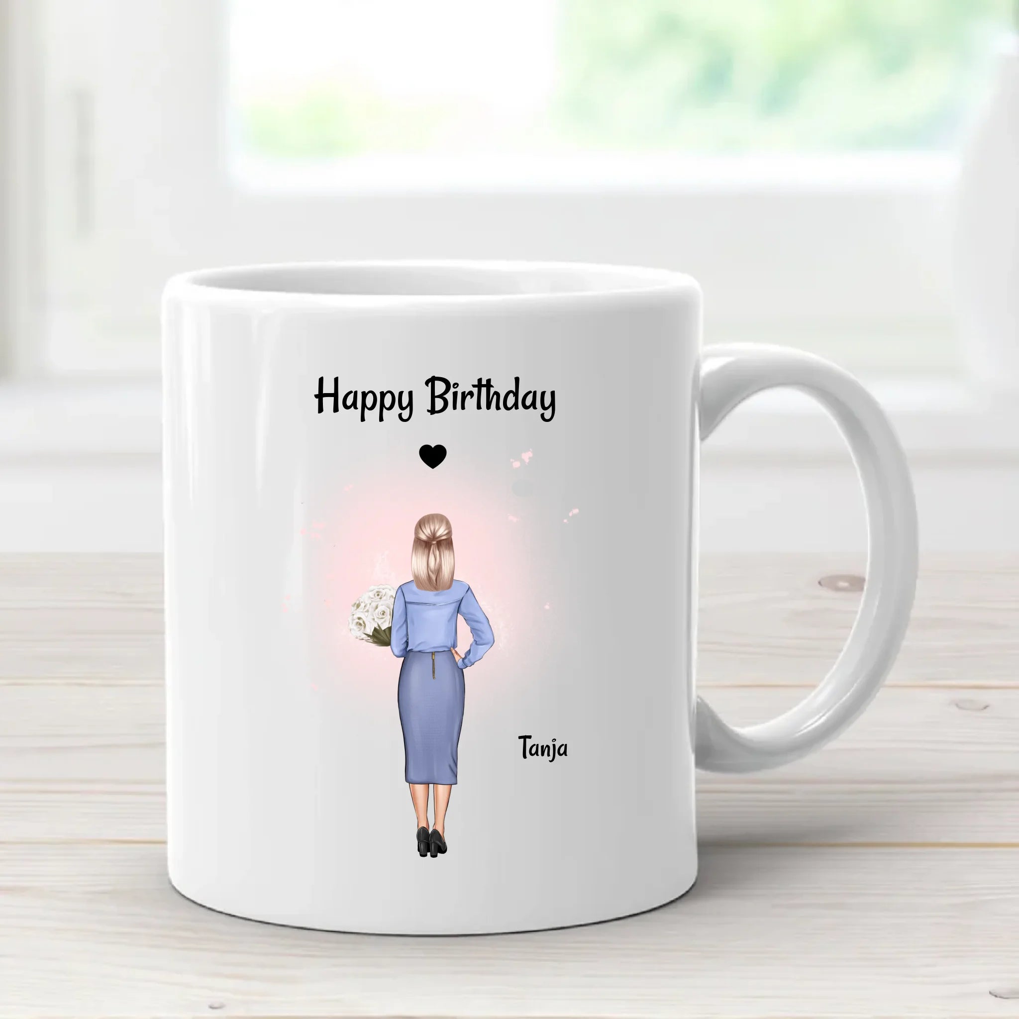 Geschenk Tasse beste Chefin personalisiert - Cantty