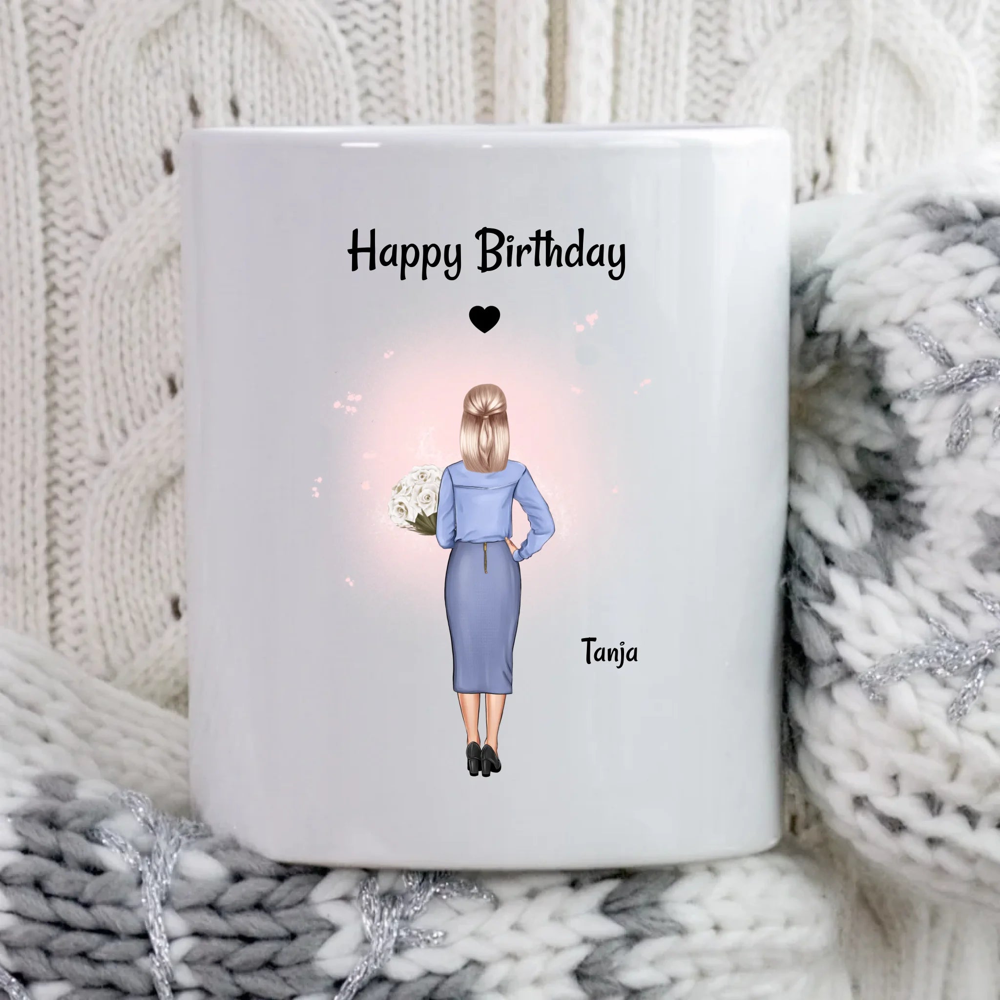 Geschenk Tasse beste Chefin personalisiert - Cantty