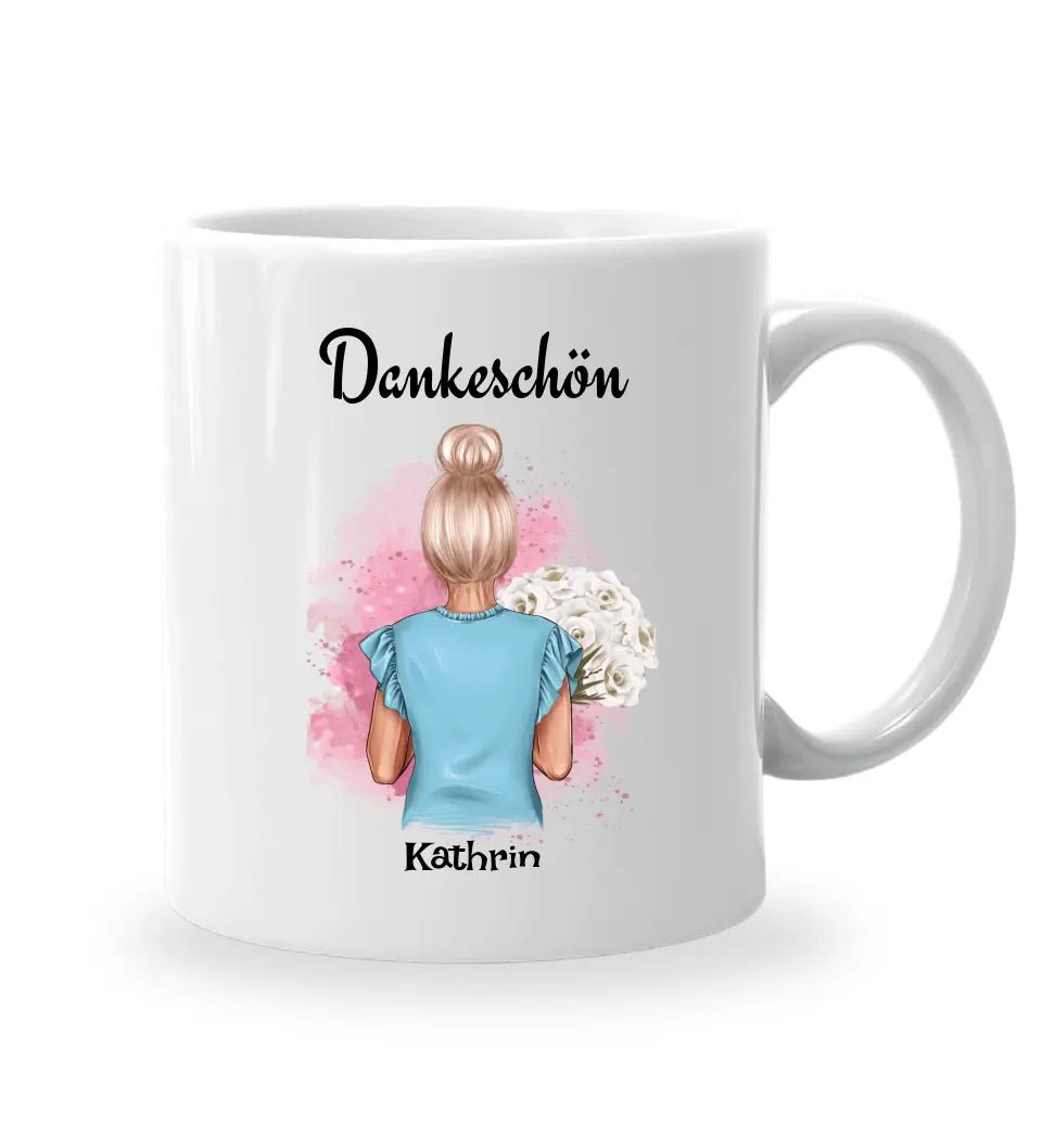 Geschenk Tasse Erzieherin, Betreuerin & Lehrerin - Cantty