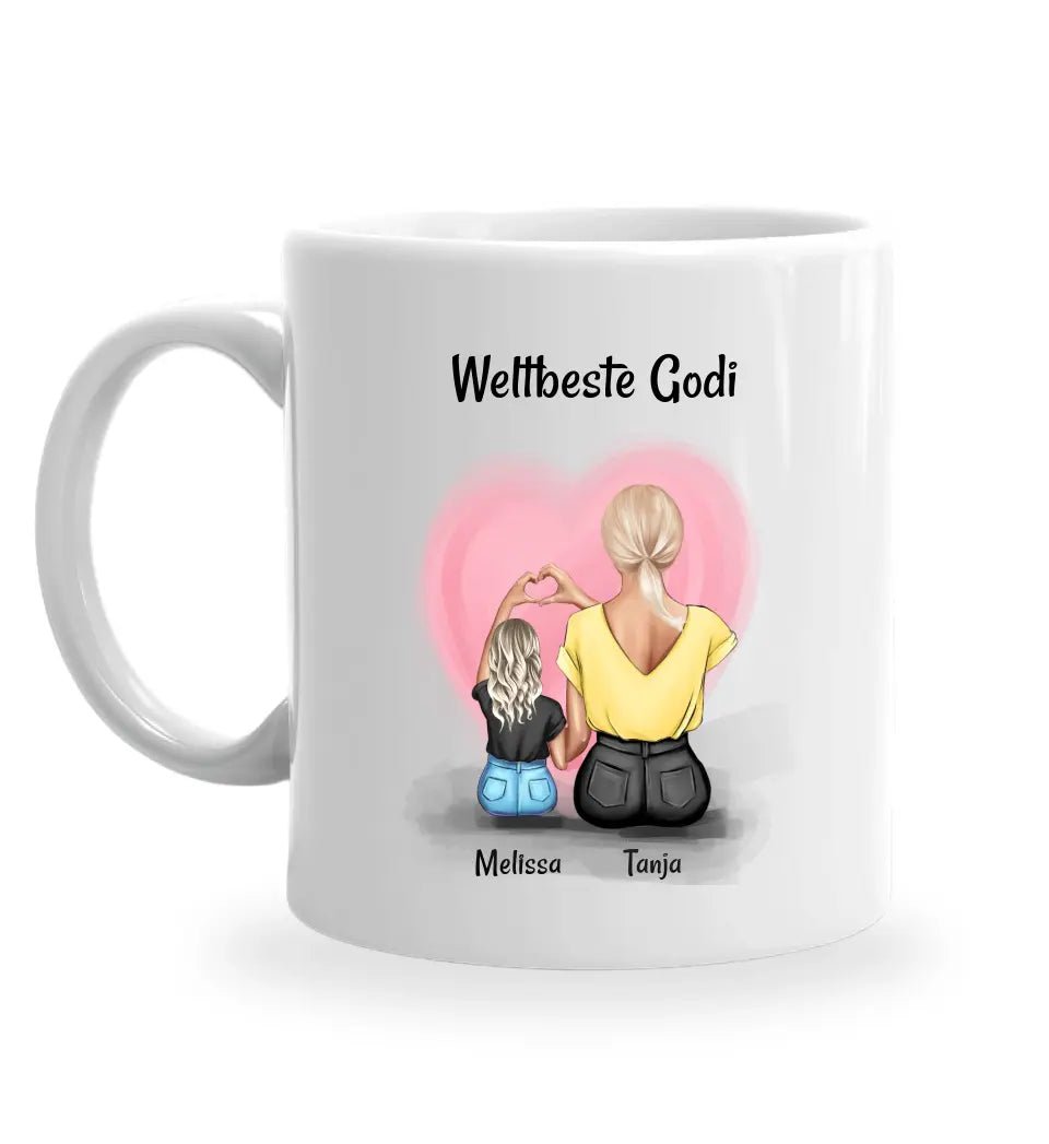 Geschenk Tasse für Godi personalisieren - Cantty