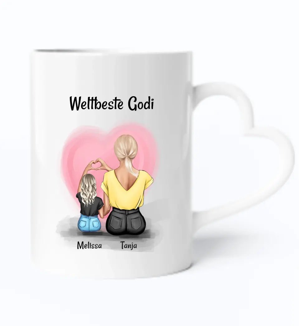 Geschenk Tasse für Godi personalisieren - Cantty