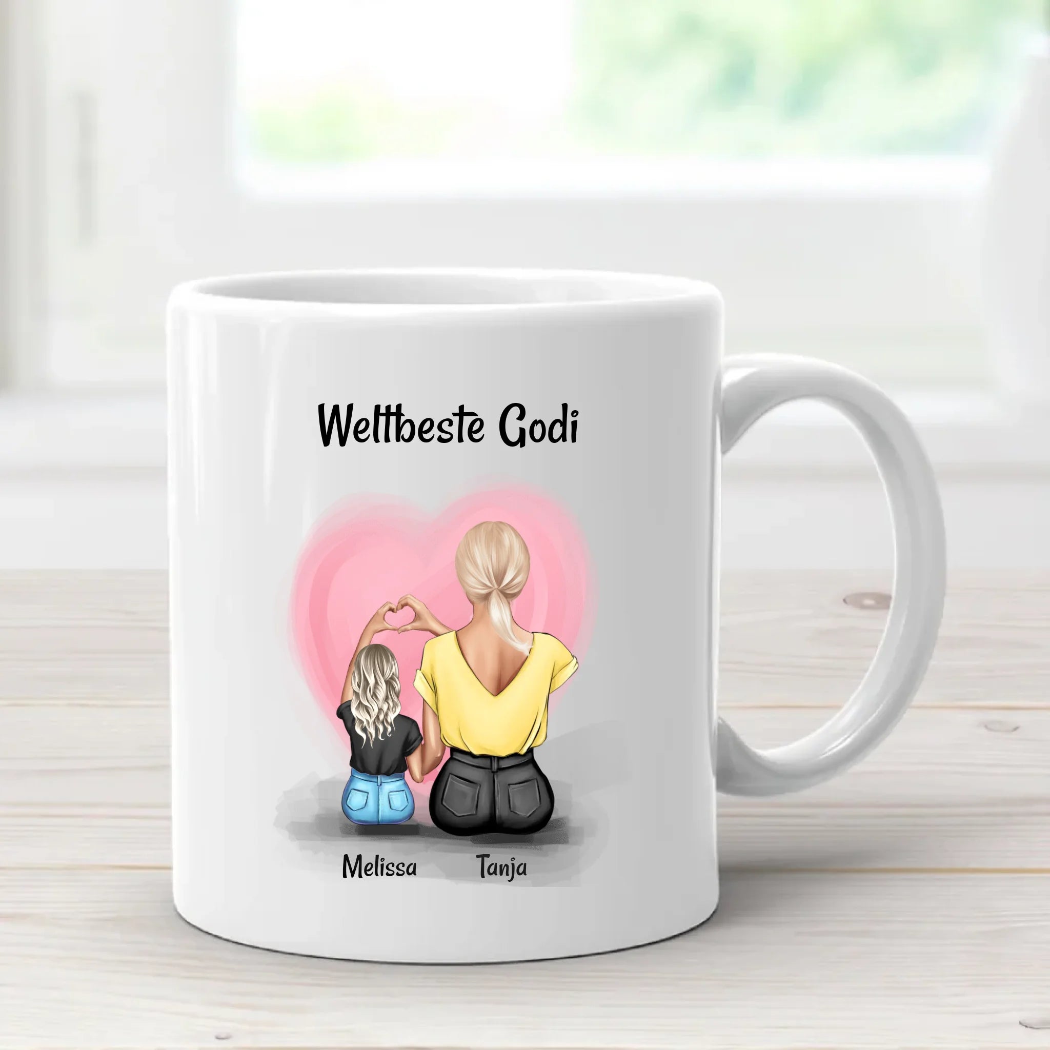 Geschenk Tasse für Godi personalisieren - Cantty