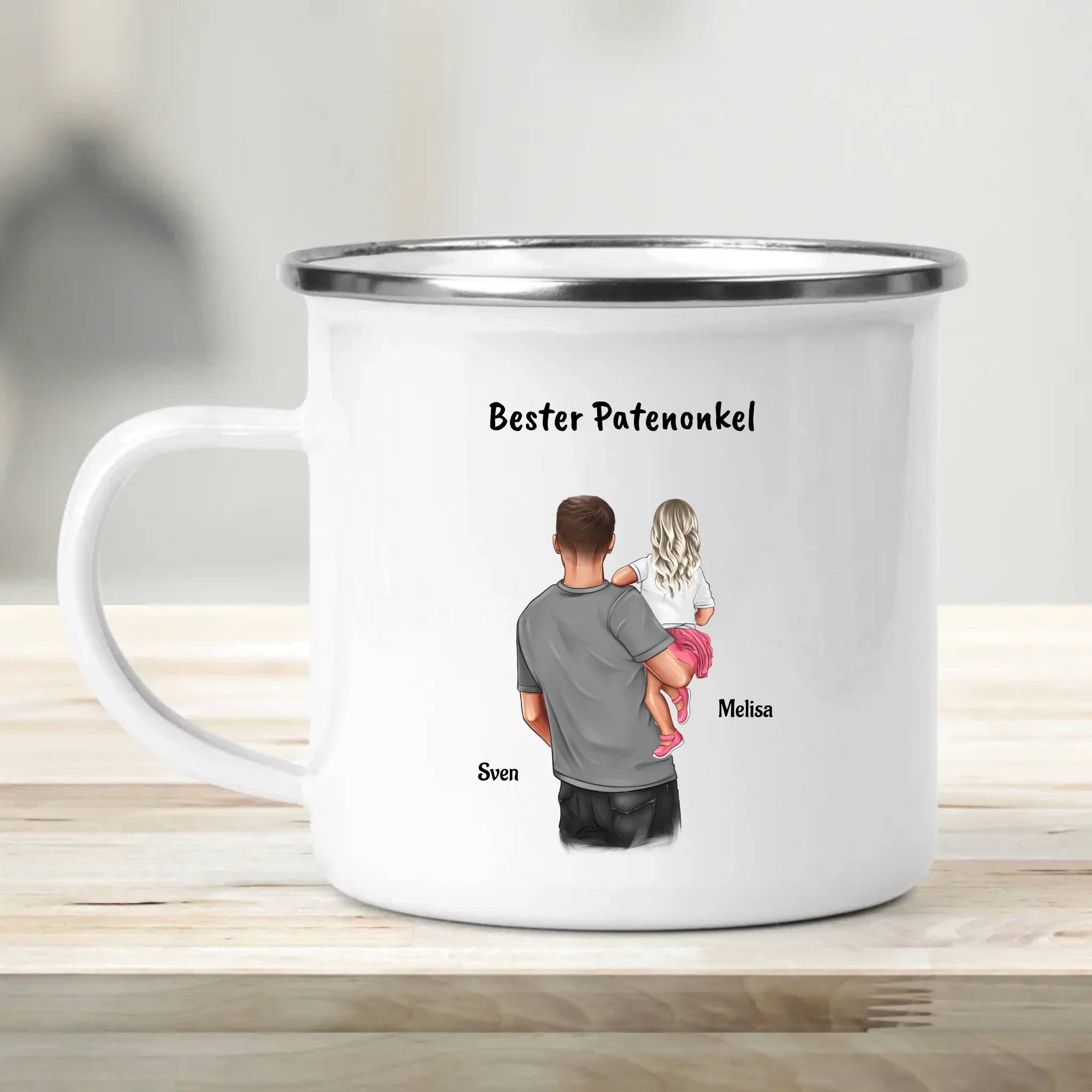 Geschenk Tasse für Patenonkel personalisiert - Cantty