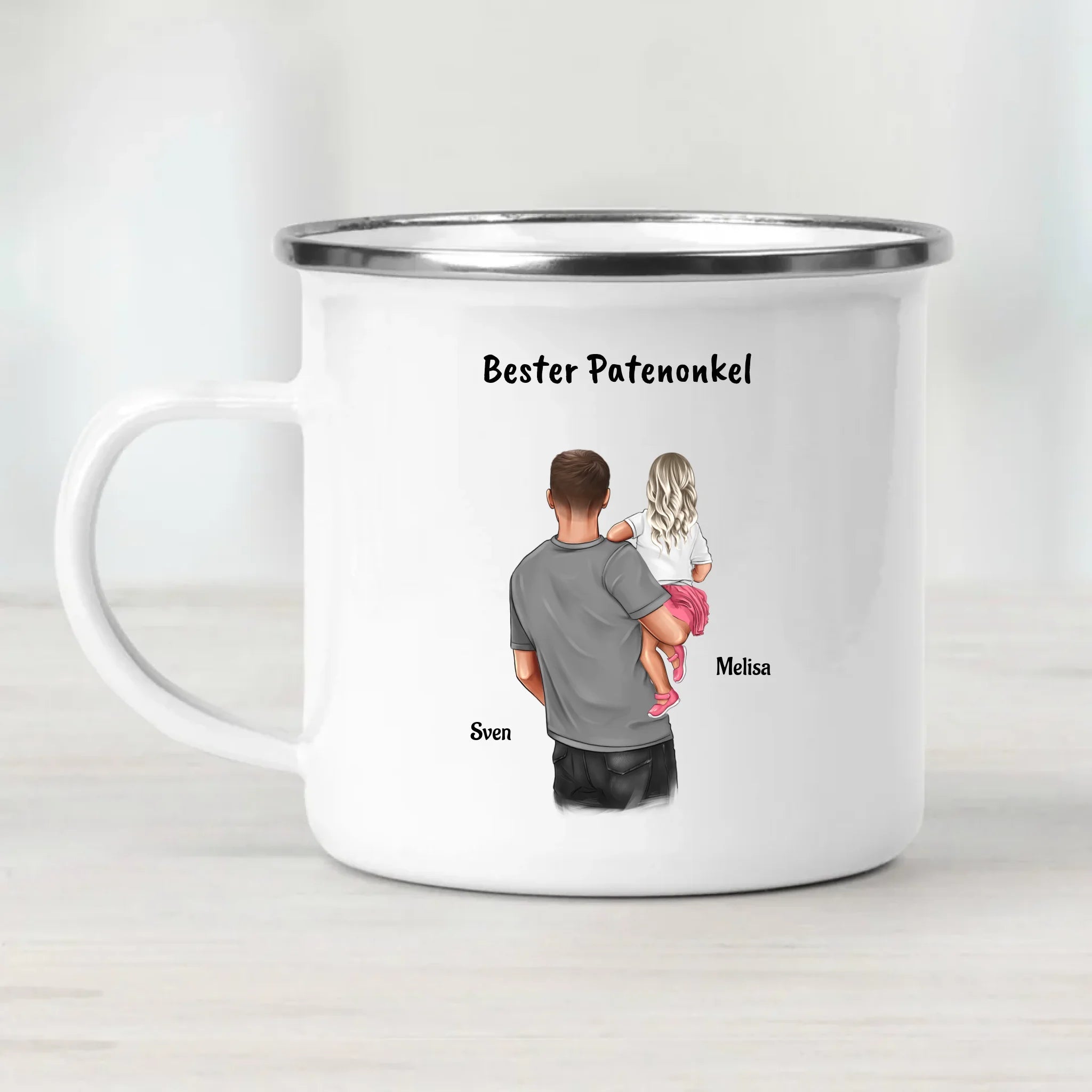 Geschenk Tasse für Patenonkel personalisiert - Cantty