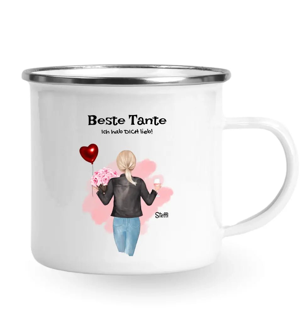 Geschenk Tasse für Tante personalisiert - Cantty