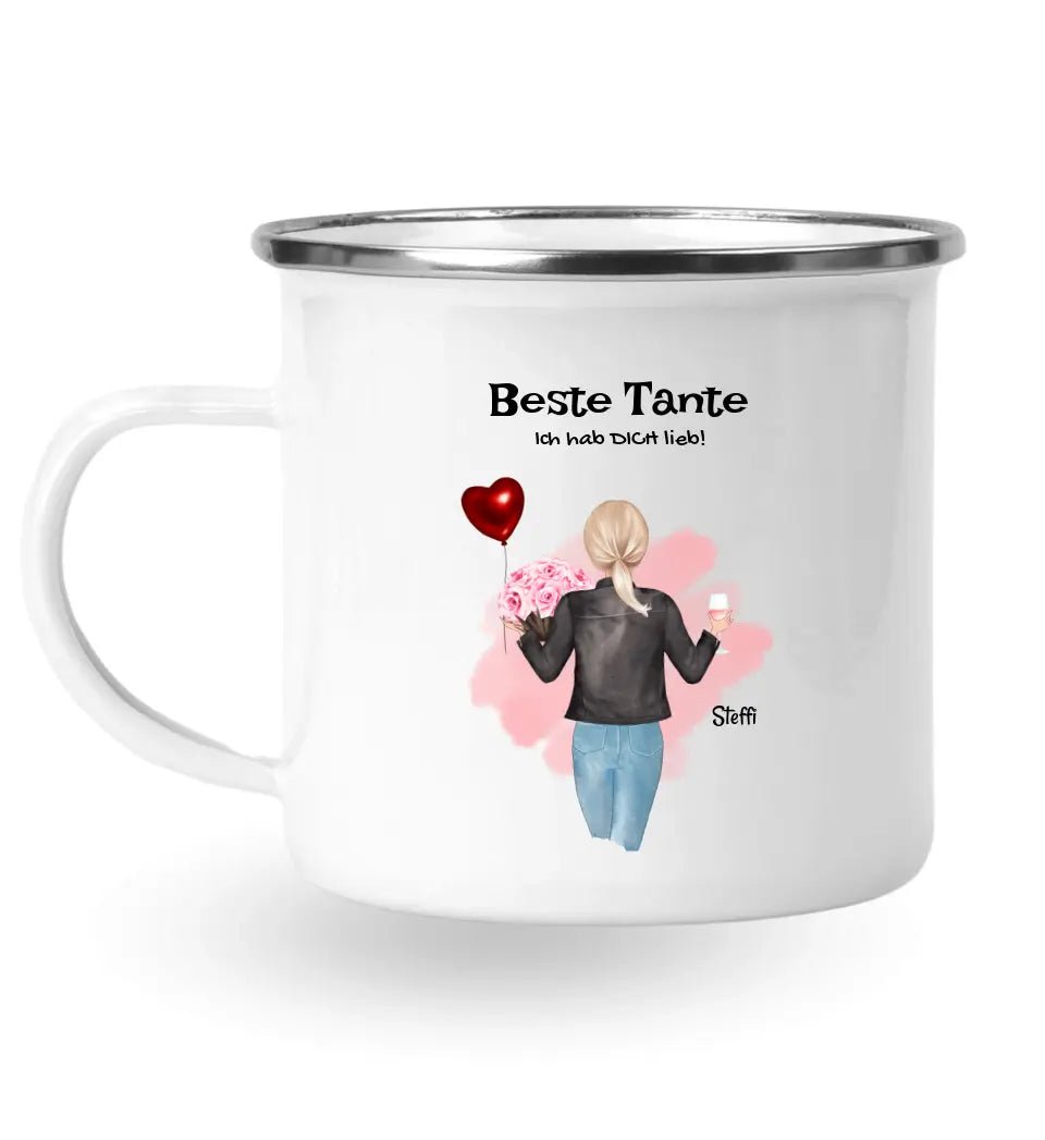 Geschenk Tasse für Tante personalisiert - Cantty