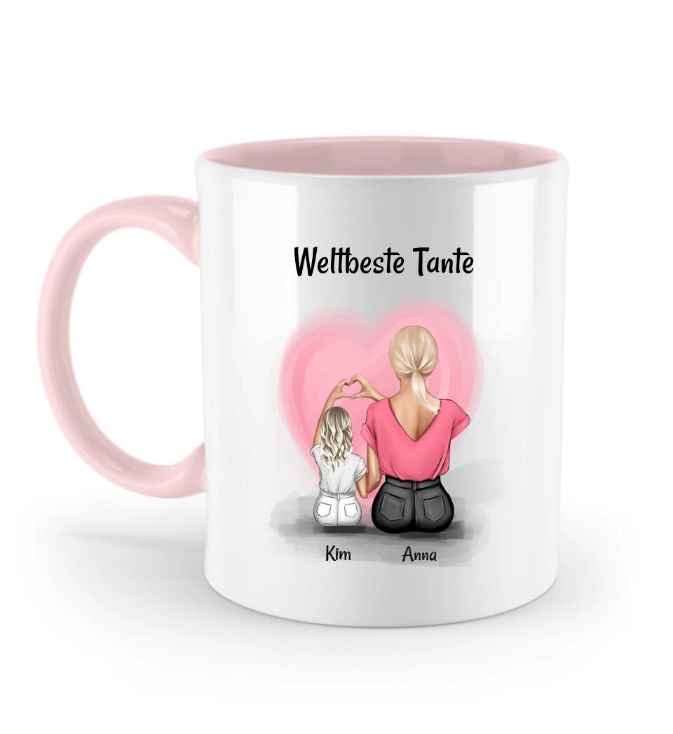 Geschenk Tasse personalisiert für Tante - Cantty