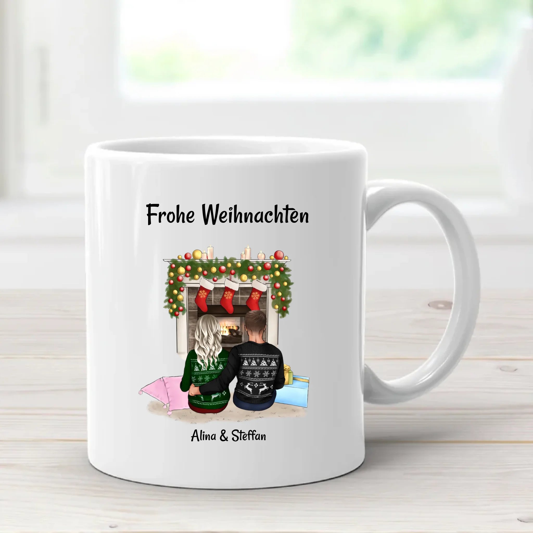 Geschenk Weihnachten Tasse für Freundin personalisieren - Cantty