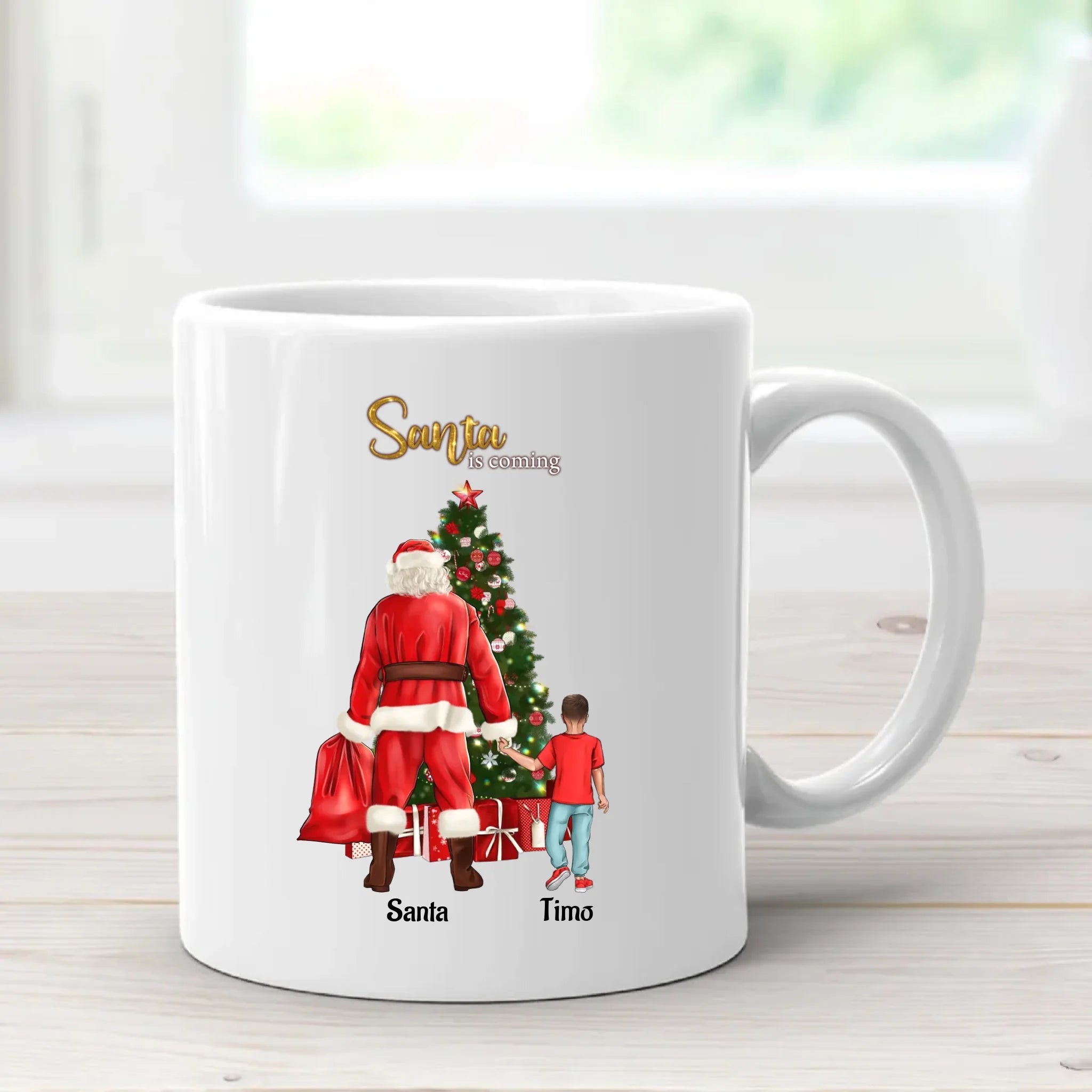 Geschenk Weihnachten Tasse für kleinen Jungen gestalten - Cantty