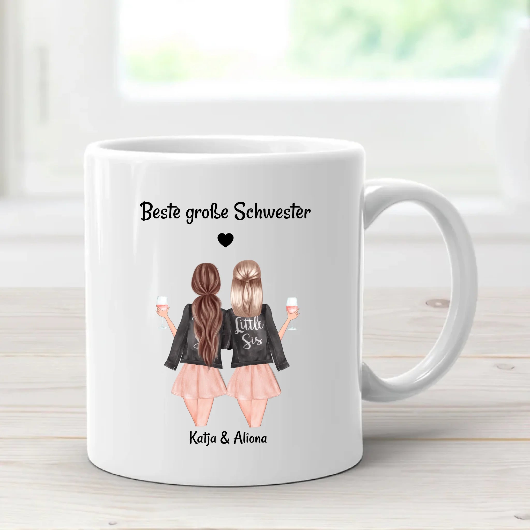 Große und Kleine Schwester Tasse - Cantty