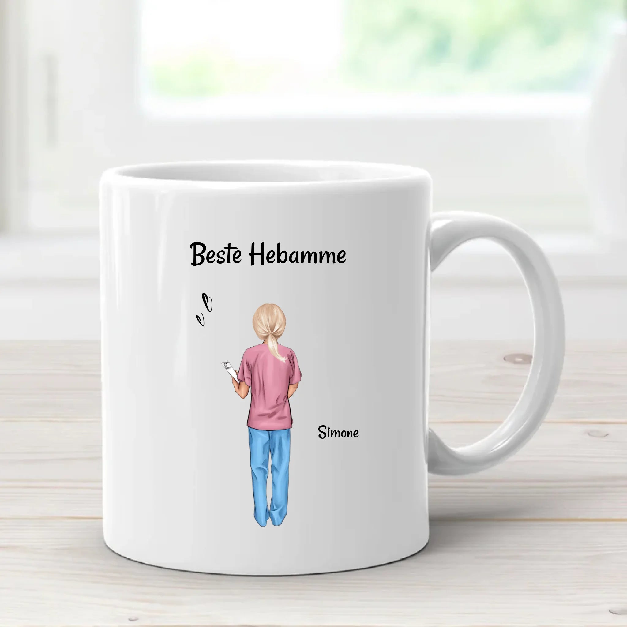 Hebamme Tasse personalisiert - Cantty