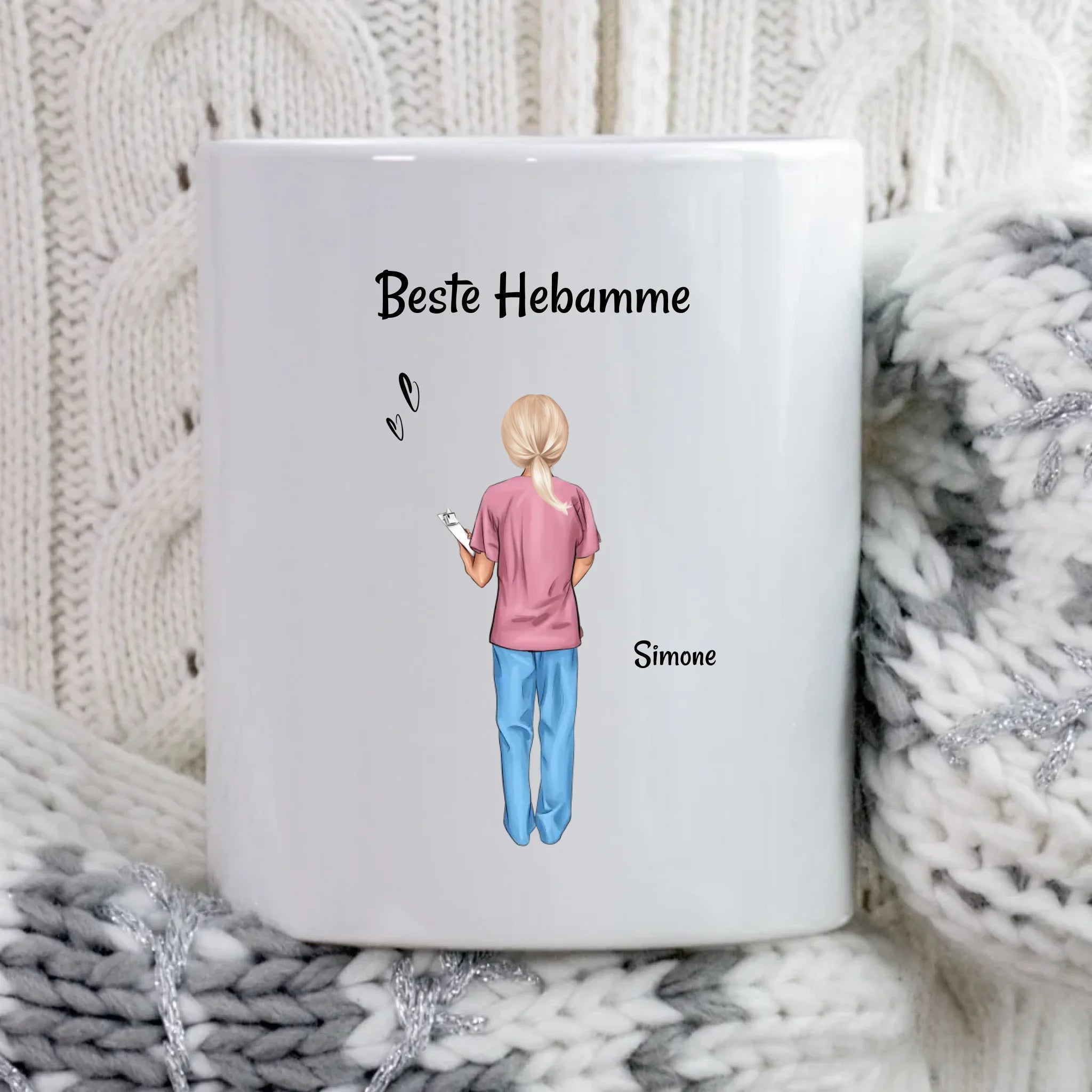 Hebamme Tasse personalisiert - Cantty