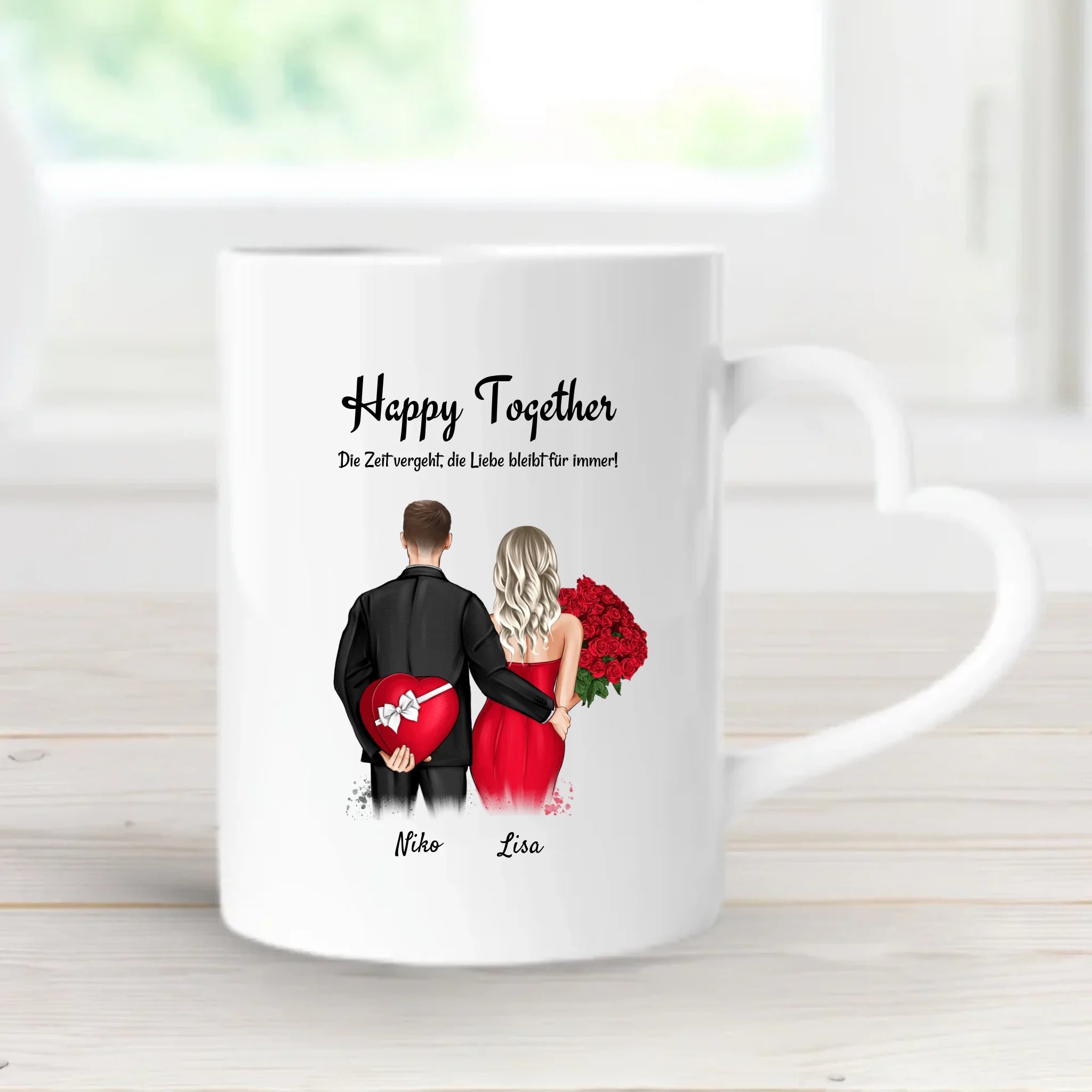 Hochzeitstag Geschenk Tasse gestalten - Cantty