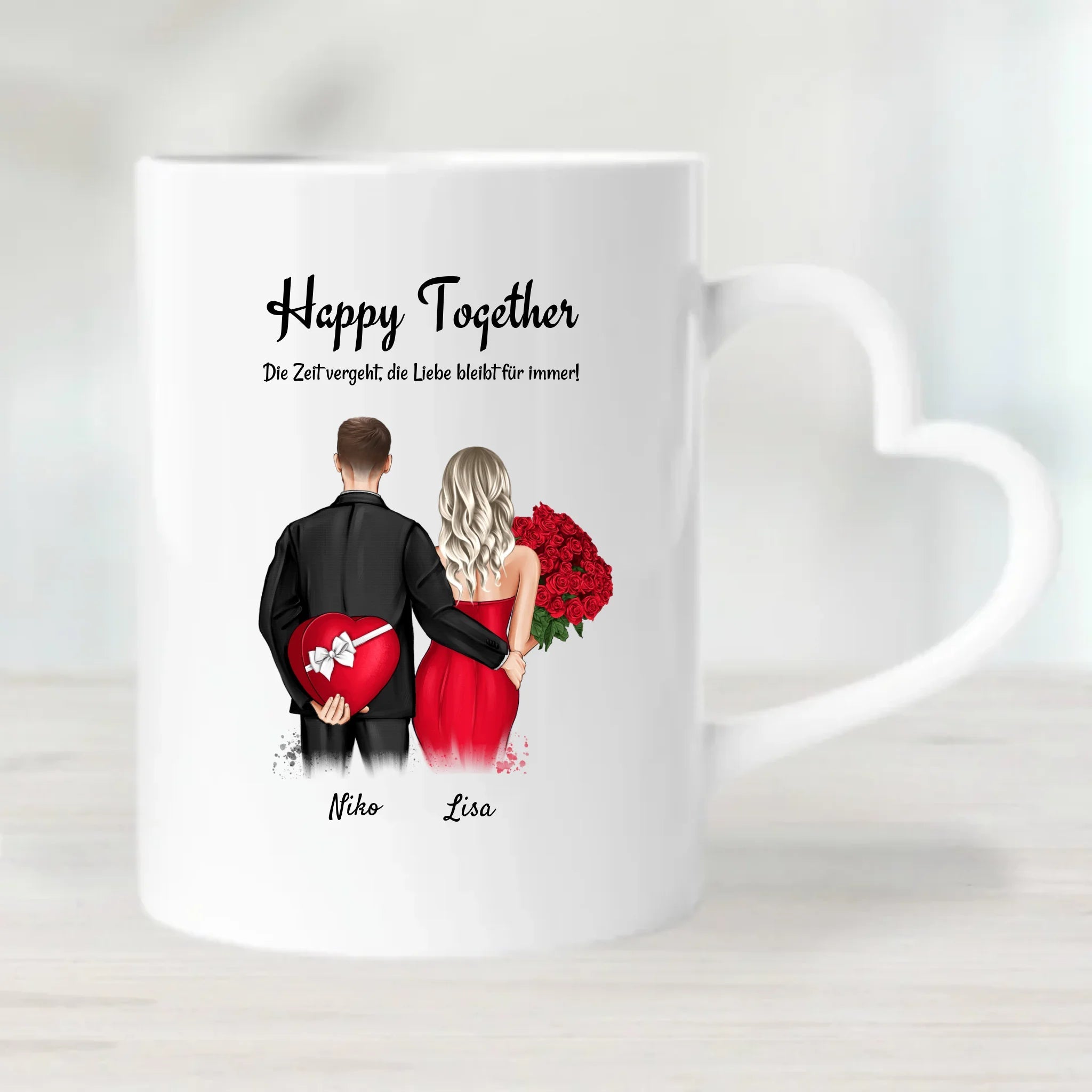 Hochzeitstag Geschenk Tasse gestalten - Cantty