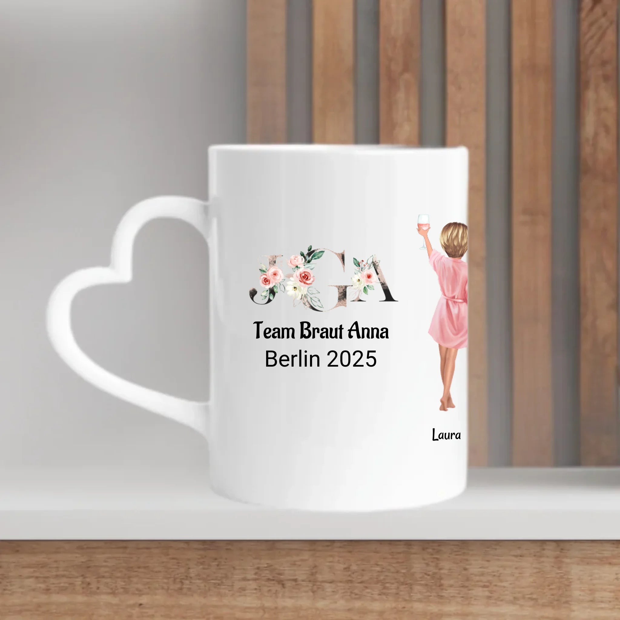 Junggesellinnenabschied JGA Tasse 3 - 9 Frauen Geschenk - Cantty