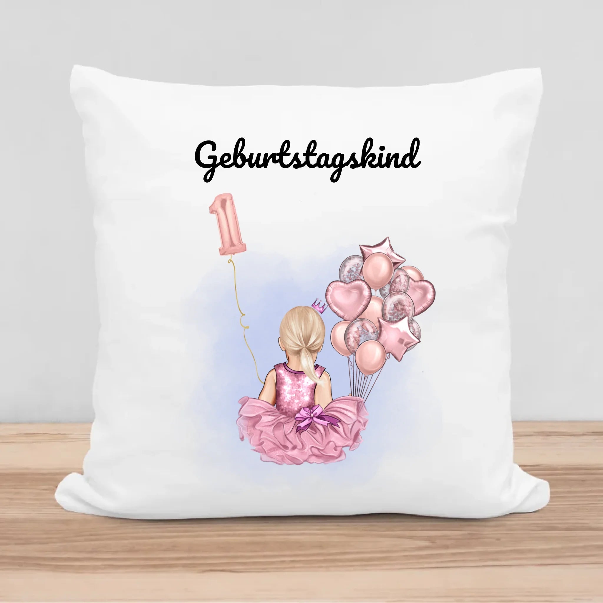 Kissen Geschenk zum 1. Geburtstag Enkelkind Mädchen - Cantty